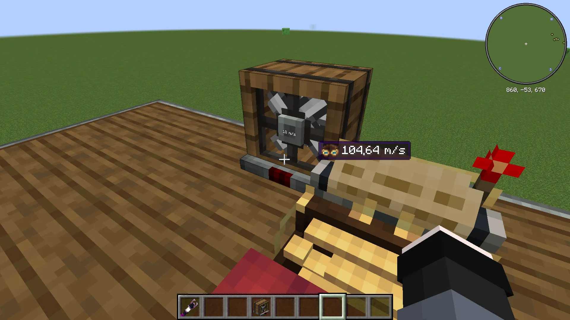 Car Schematic Screenshots 1 Player checking the high speed display of a mechanical vehicle on a platform