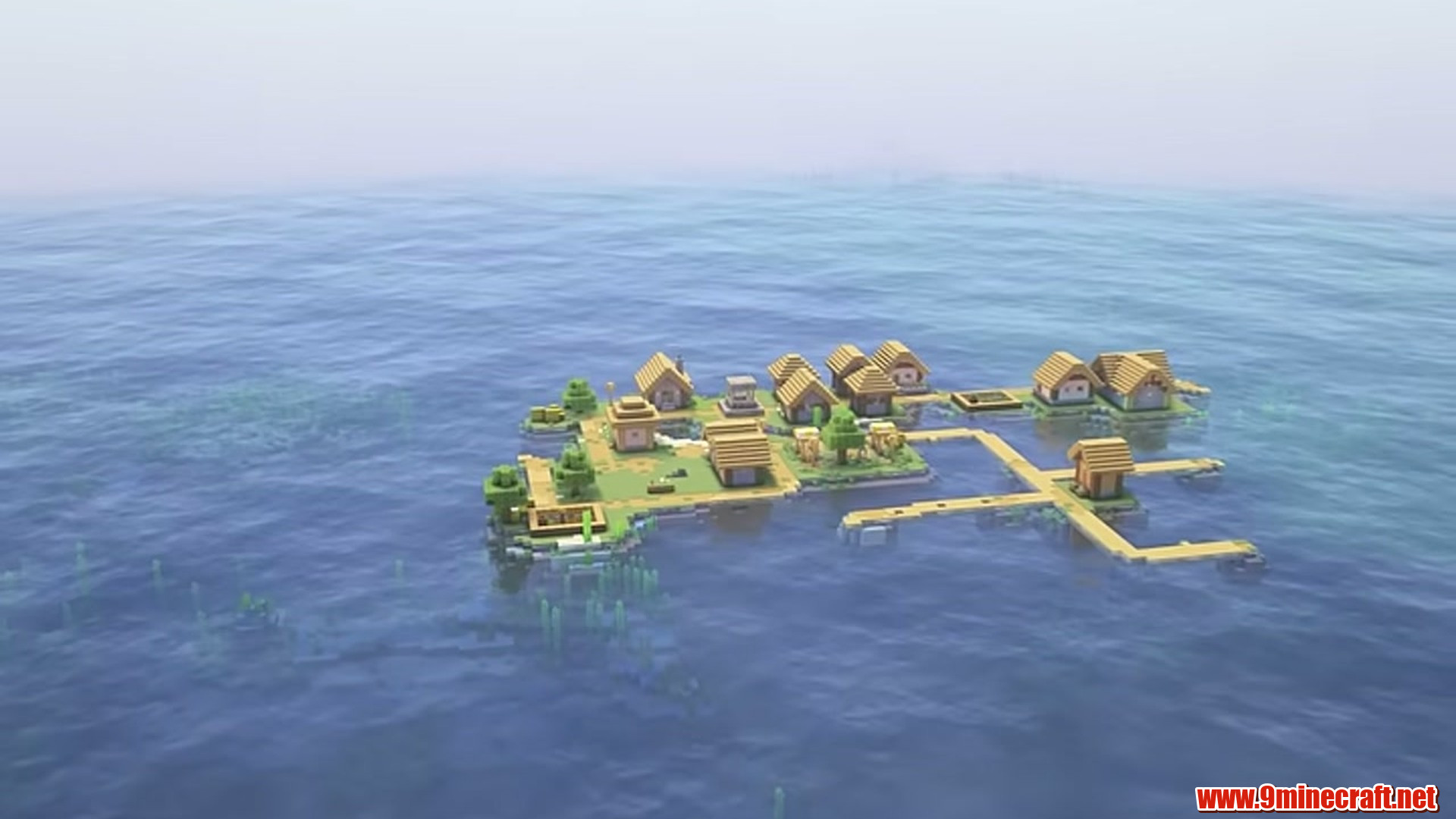 Second landscape view of Ocean Village Island