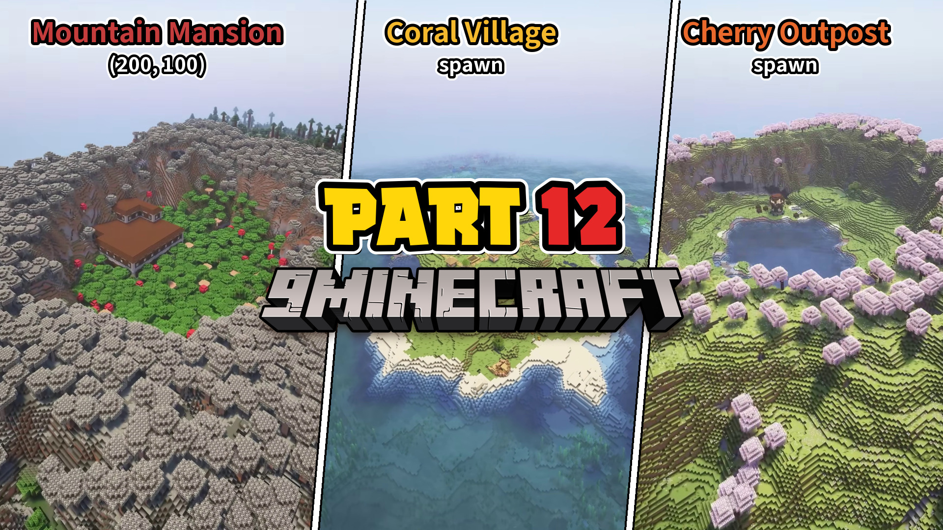 Best Seeds For Minecraft (26.2, 1.21.11) Part 12 - Java/Bedrock Edition