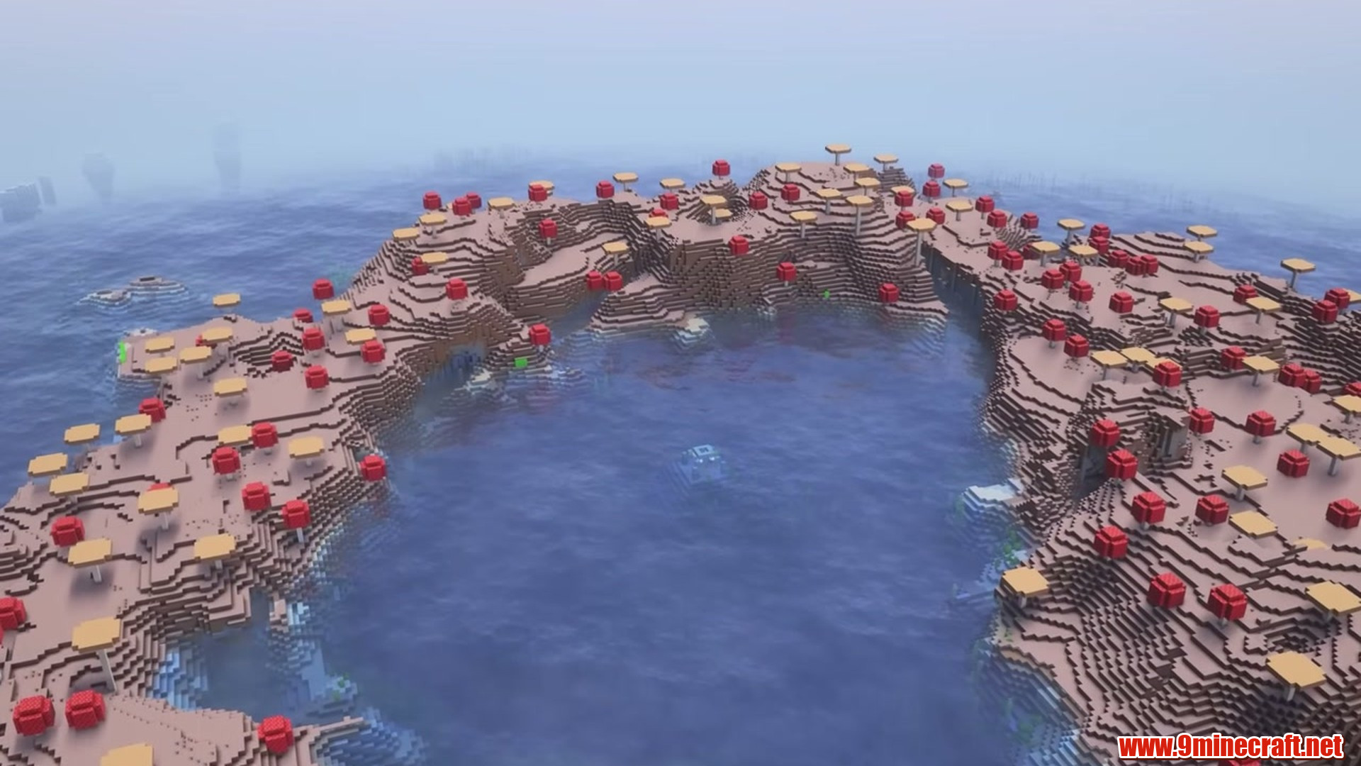 Second landscape view of Mushroom Ring Lagoon