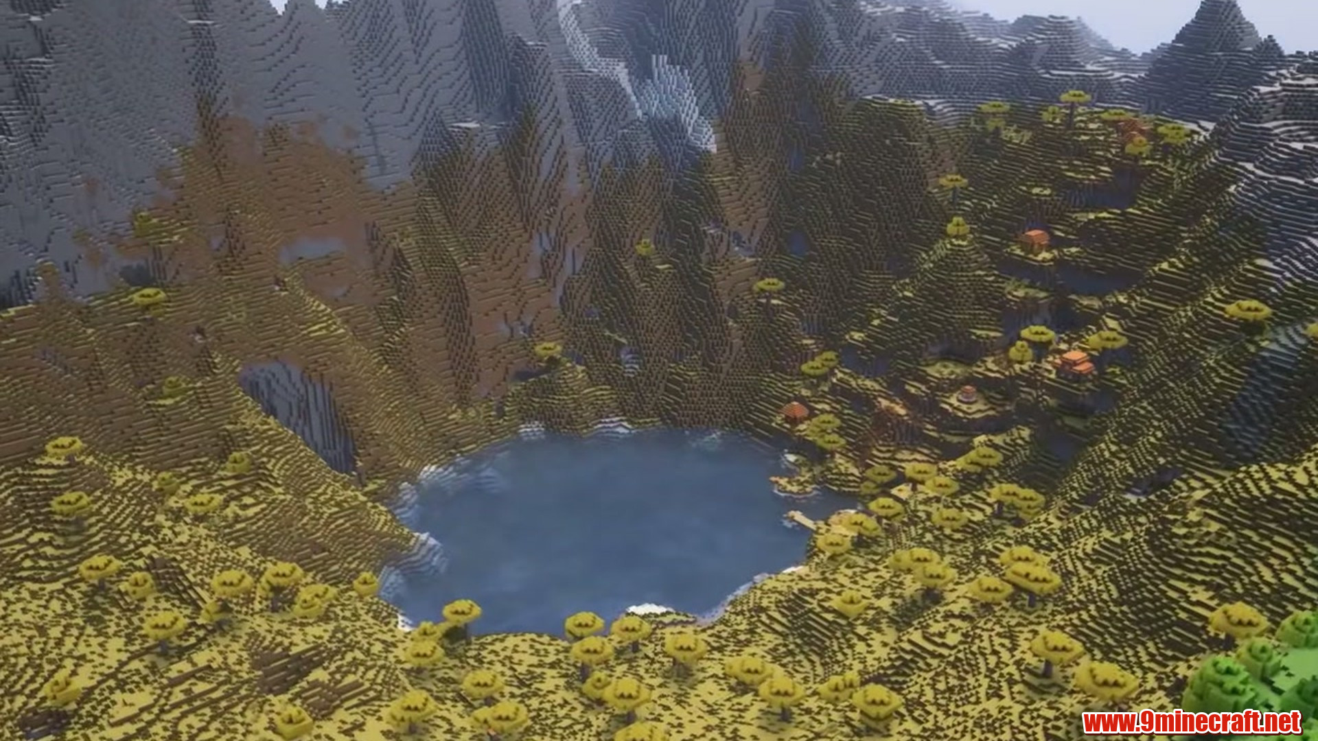 Second landscape view of Savanna Mountain Lake