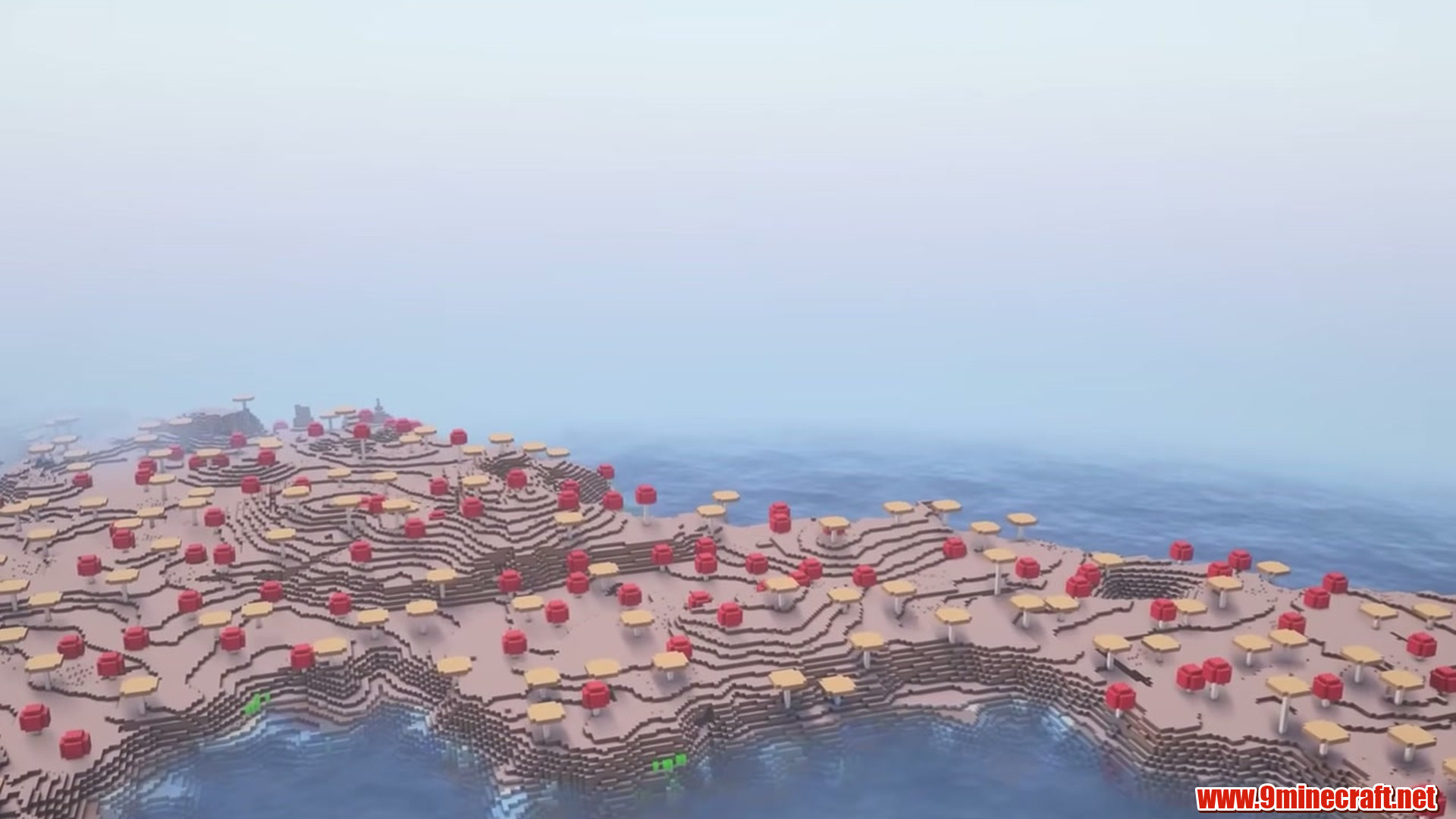 Second landscape view of Mushroom Island Chain