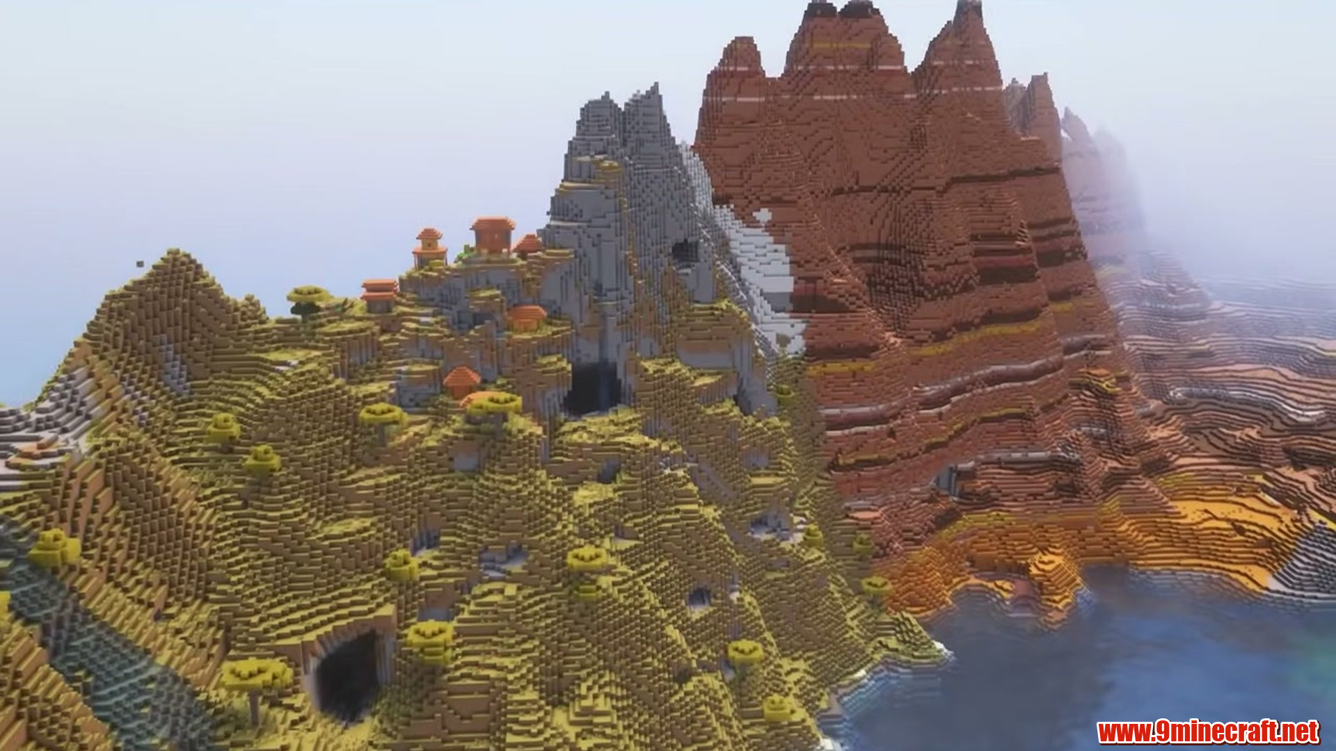 Second landscape view of Savanna Village at Badlands Coast