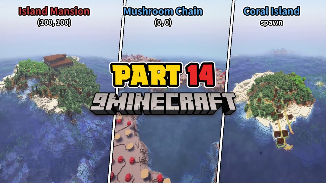 Best Seeds For Minecraft (26.2, 1.21.11) Part 14 - Java/Bedrock Edition
