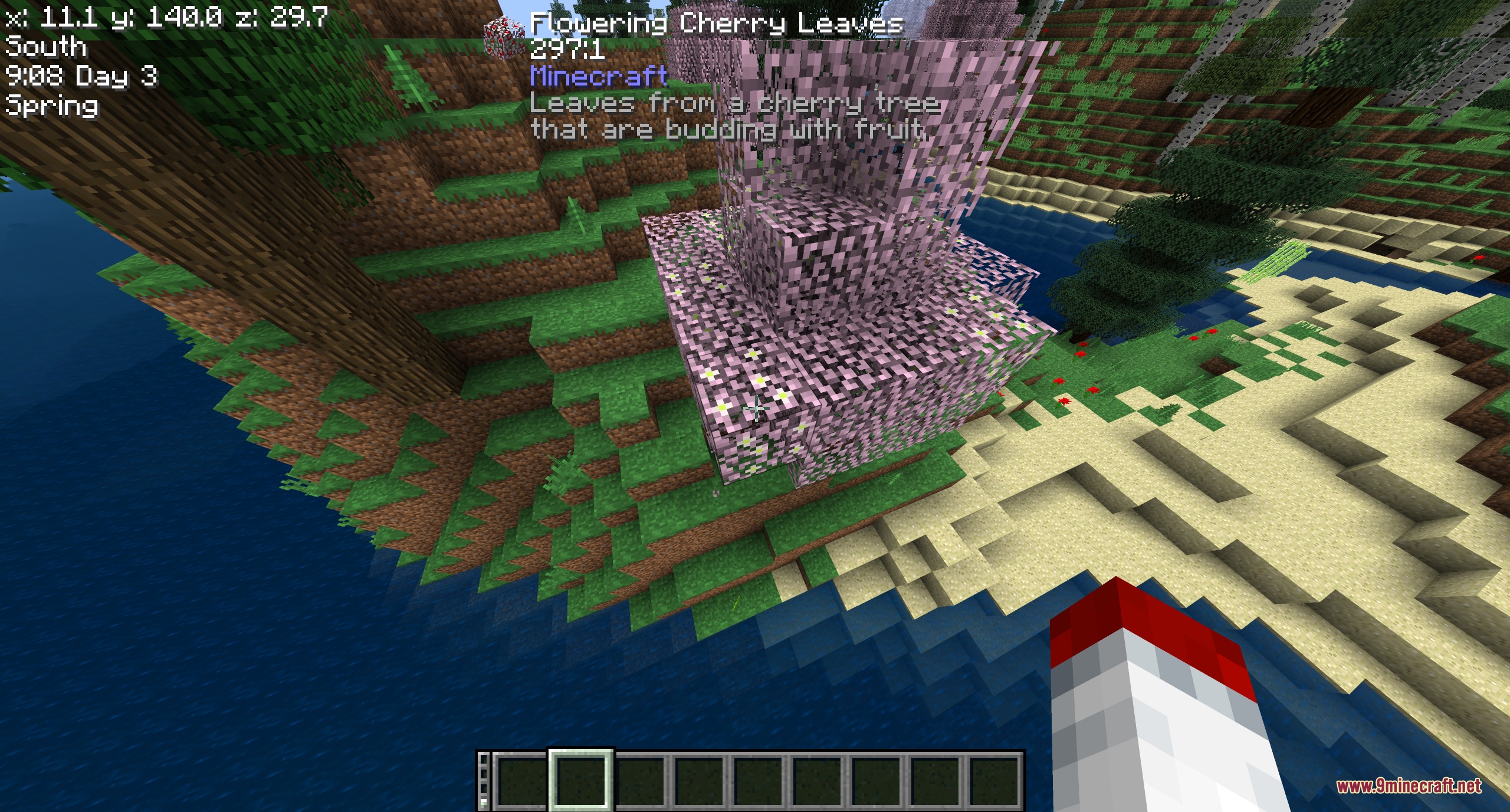 Beta Vision Prism Mod – Inspect Block and Mob Info Right on Your Screen — screenshot 1