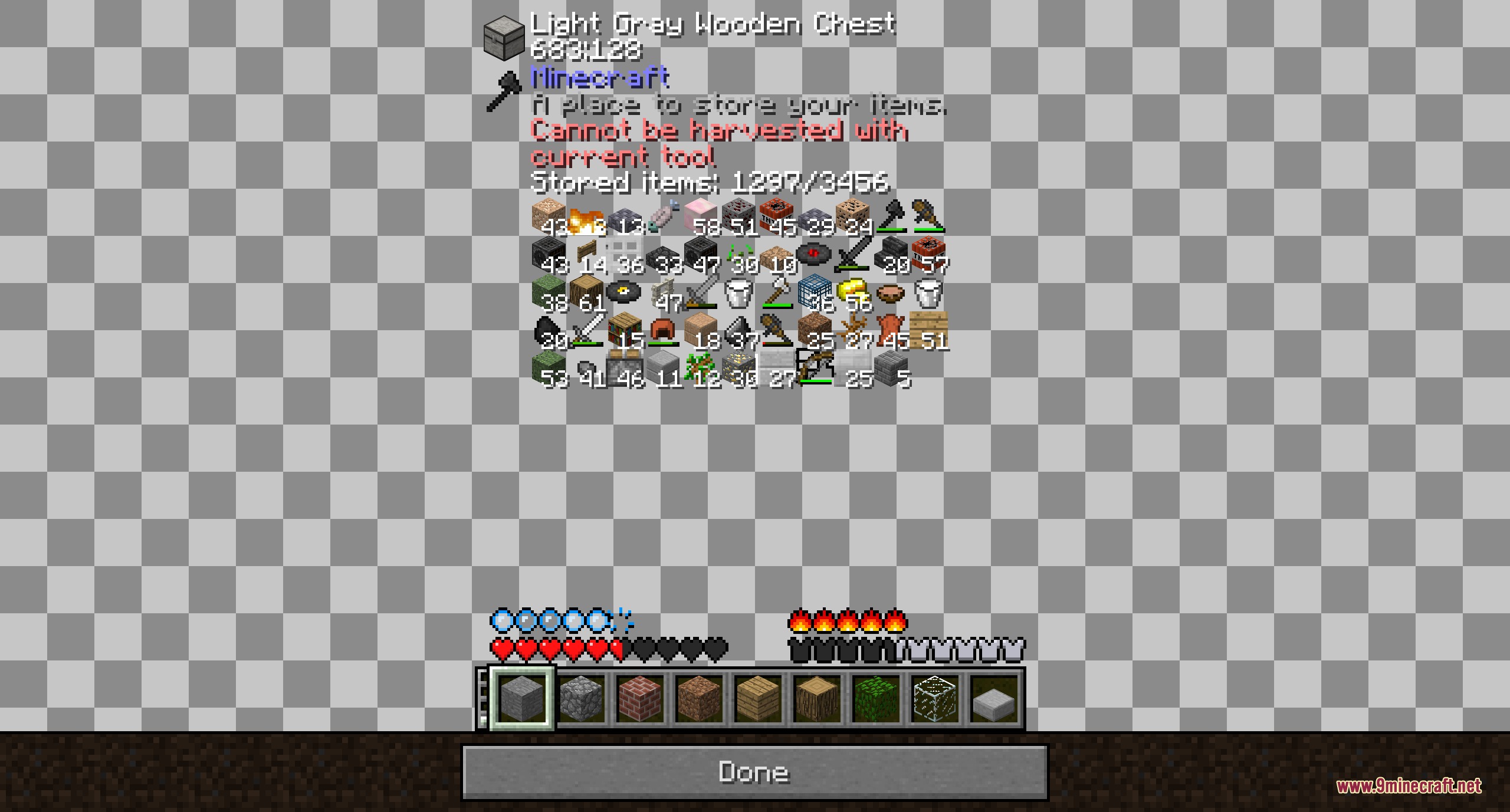 Beta Vision Prism Mod – Inspect Block and Mob Info Right on Your Screen — screenshot 5