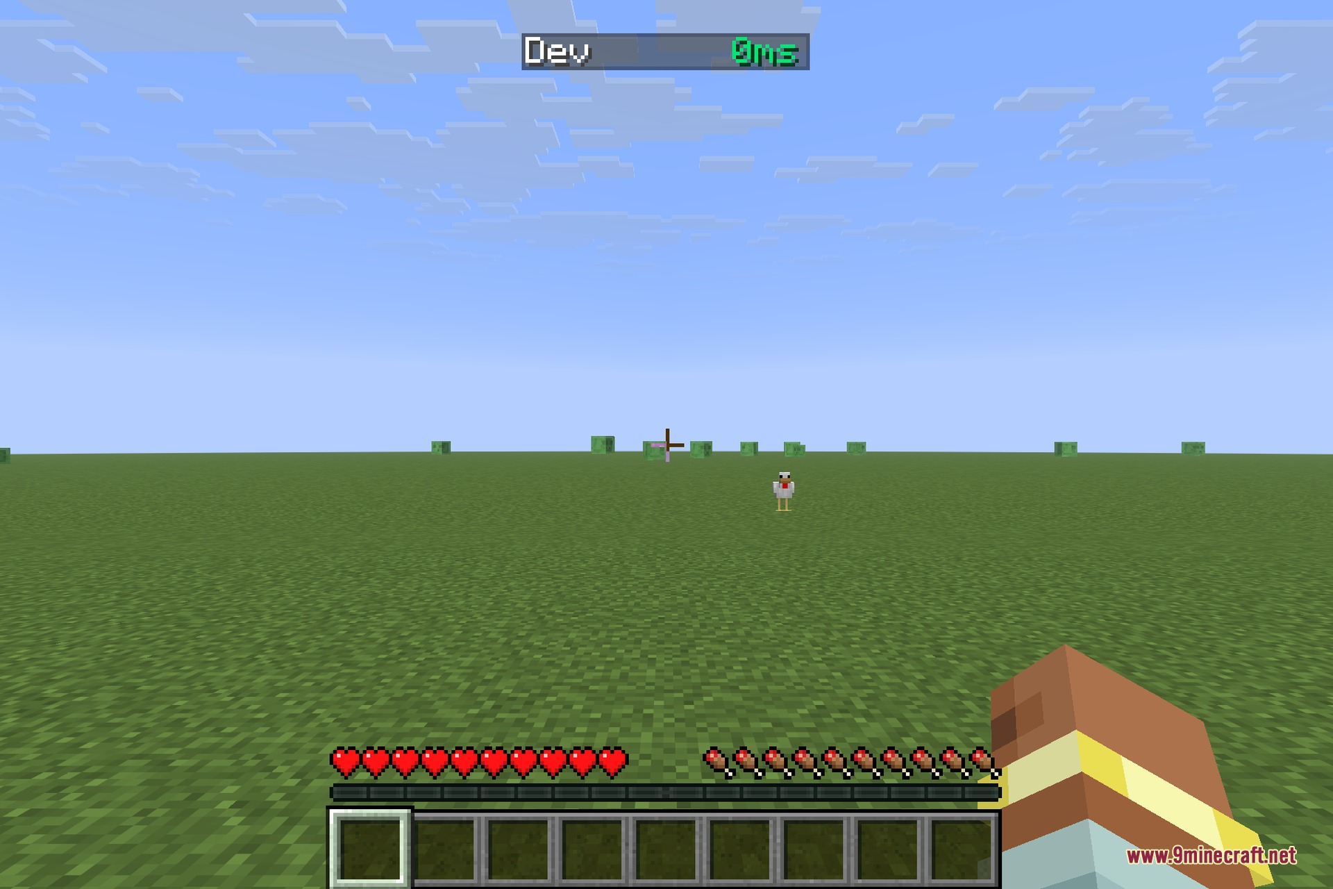 Better Ping Display 9minecraft Mod Screenshot 2 Multiplayer tab list displaying a player name and their current connection latency