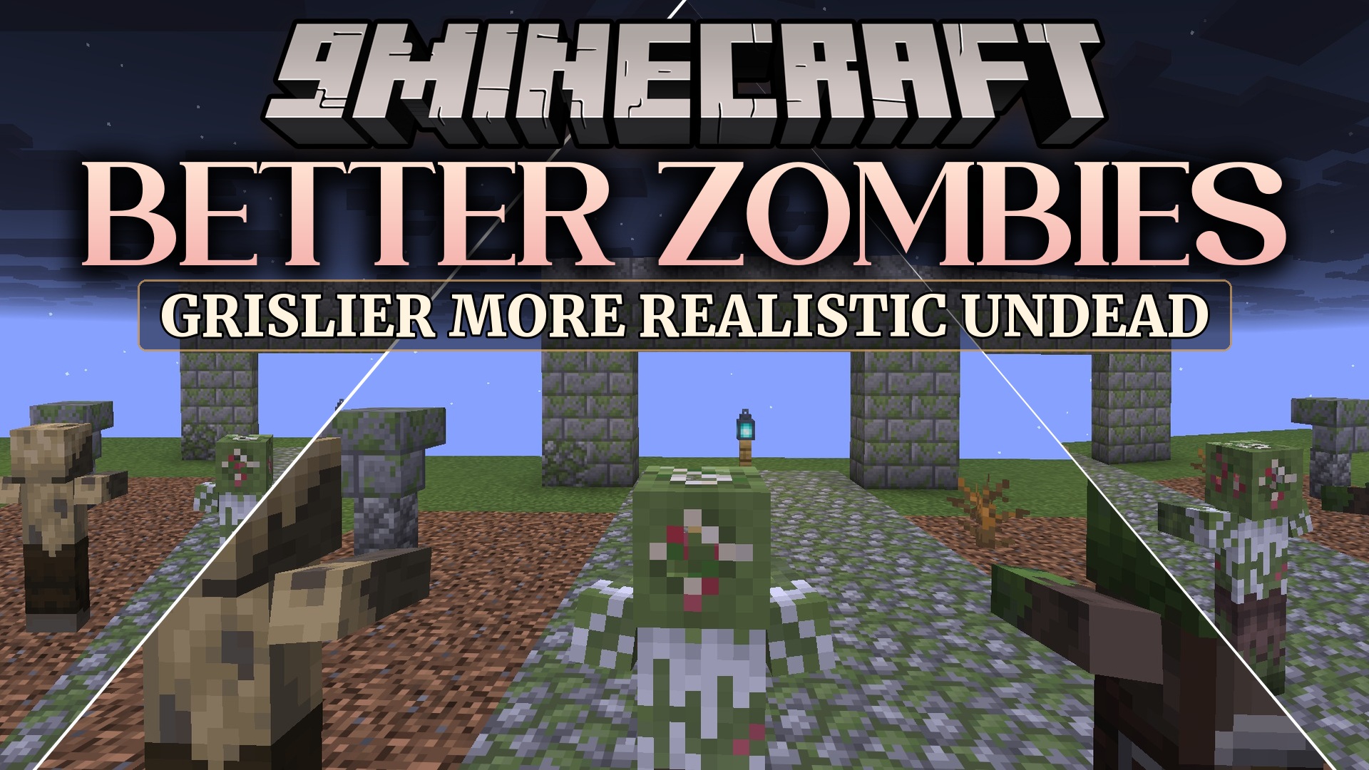 Better Zombies 9minecraft Resource Pack