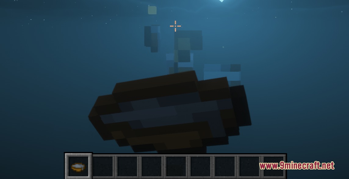 Beyond Netherite Apex Mod Screenshot 6 First person view of a player holding a bowl of Tungsten Slop