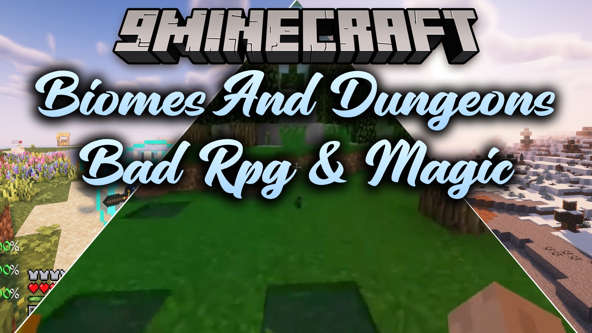 Biomes And Dungeons BAD RPG & Magic Modpack (1.20.1) – Magic Dungeons And Character Classes