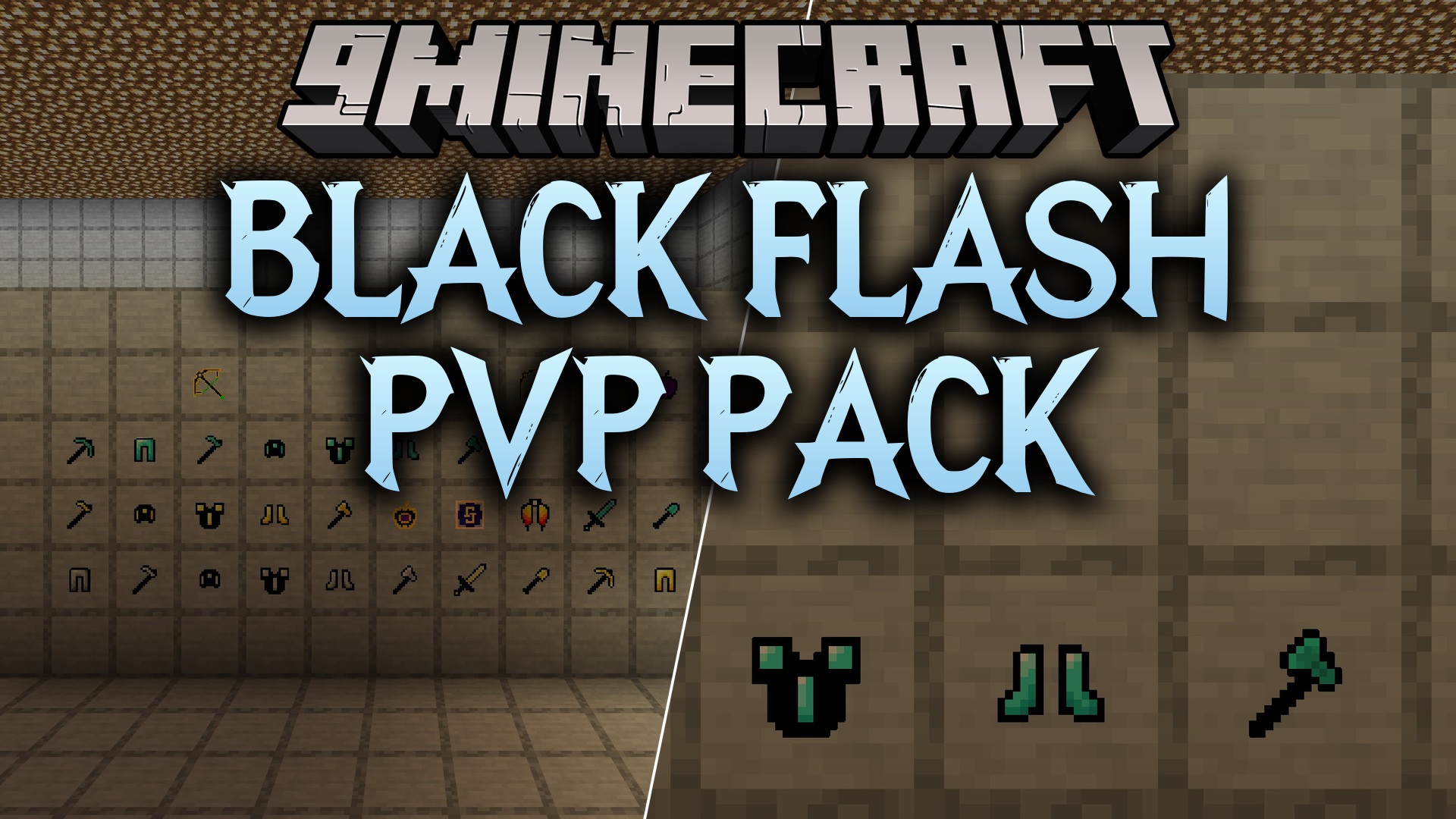 Black Flash PvP Pack Resource Pack