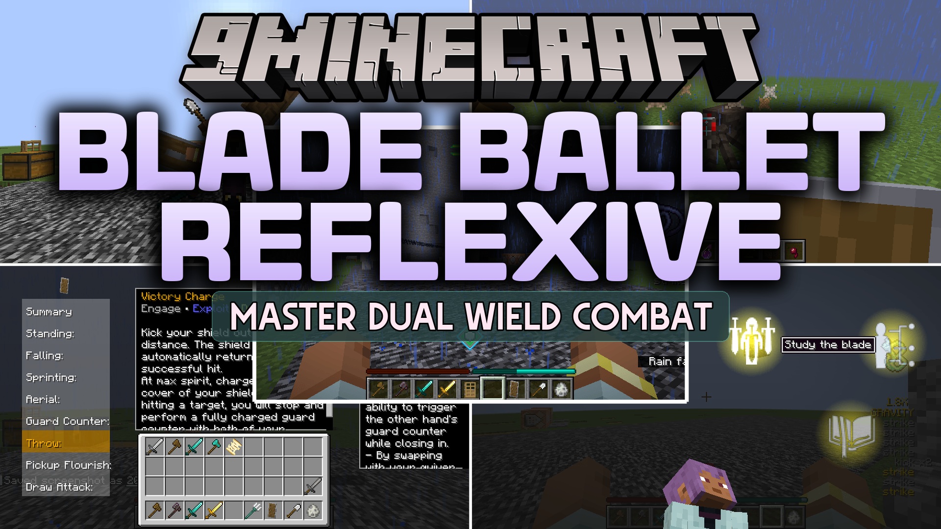 Blade Ballet Reflexive Mod (1.20.1) – Turn Every Melee Fight Into a Tactical