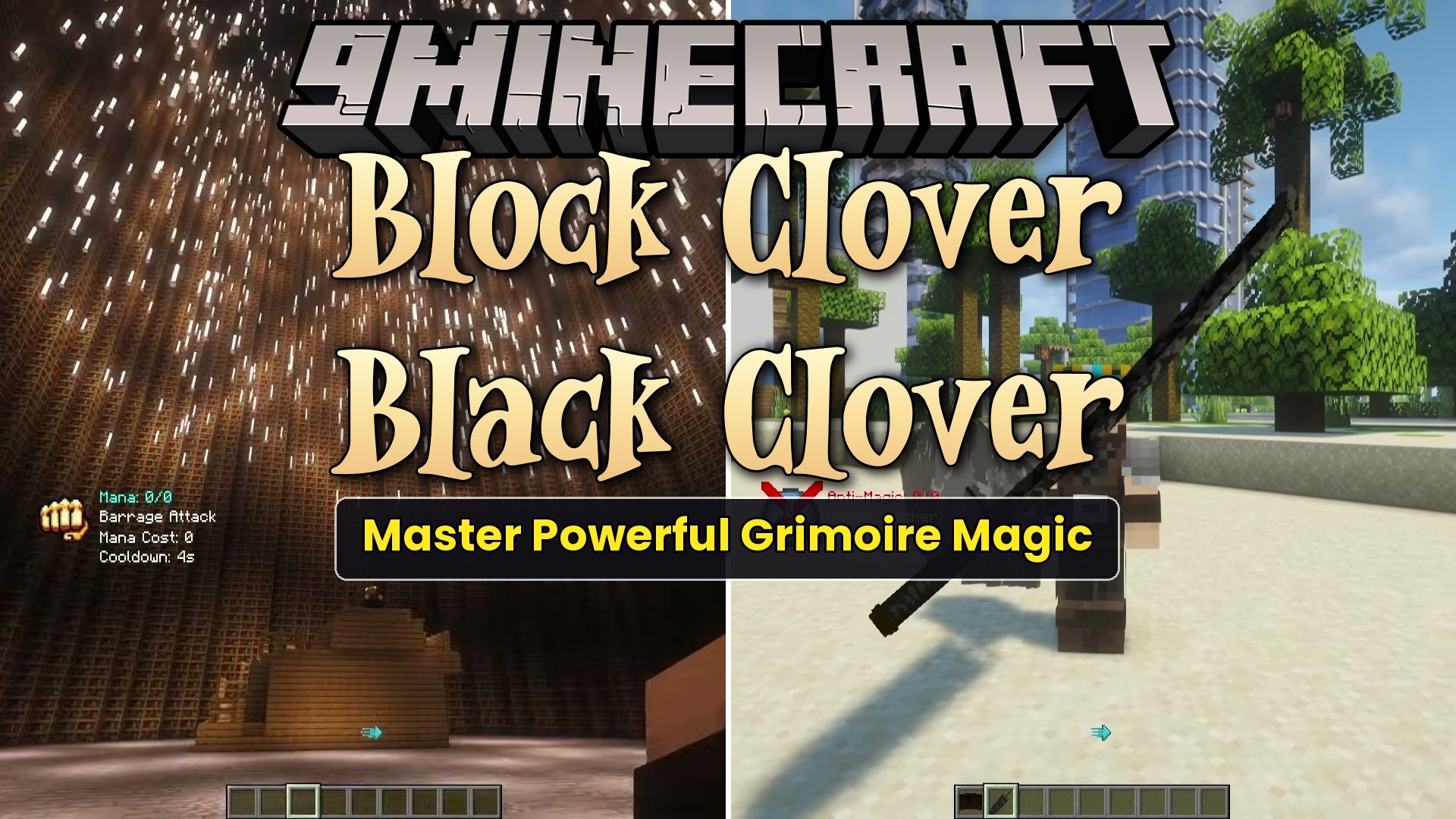 Block Clover Black Clover Mod