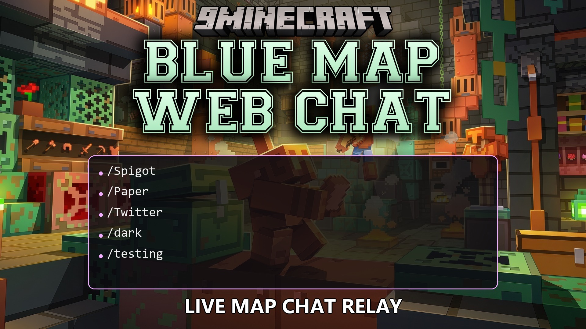 Blue Map Web Chat Plugin