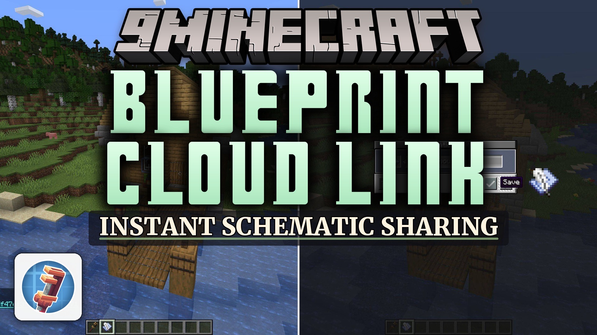 Blueprint Cloud Link Mod (1.21.11, 1.20.1) – Share and Download Create