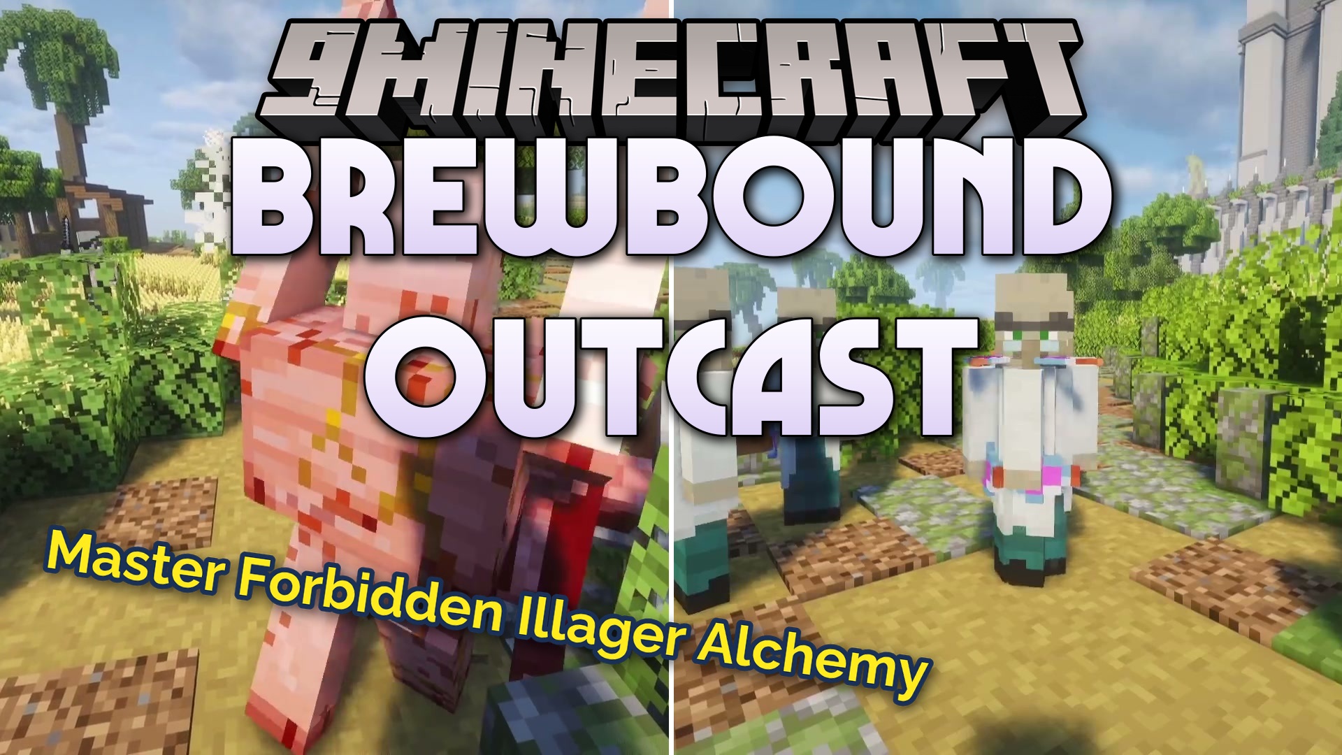 Brewbound Outcast Mod (1.20.1) – Battle Dangerous Illager Bosses in Your World
