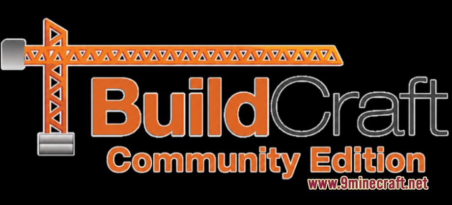 Build Craft Community Edition Mod Screenshot 1 Logo of BuildCraft Community Edition mod featuring an orange construction crane