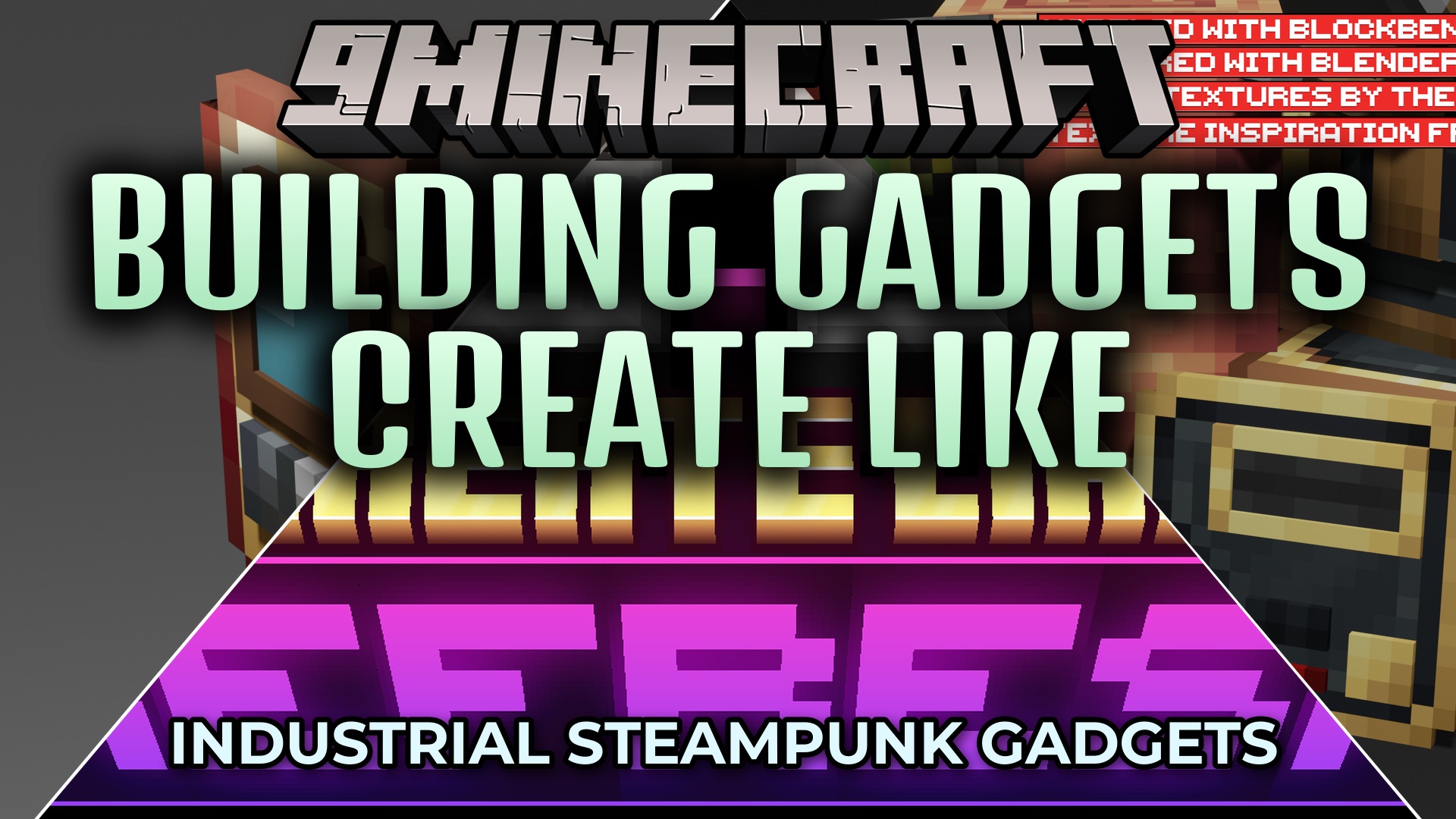 Building Gadgets Create Like Resource Pack (1.20.1) – Mechanical Steampunk