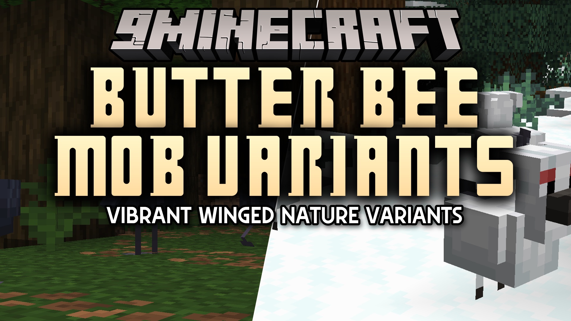 Butter Bee Mob Variants Mod