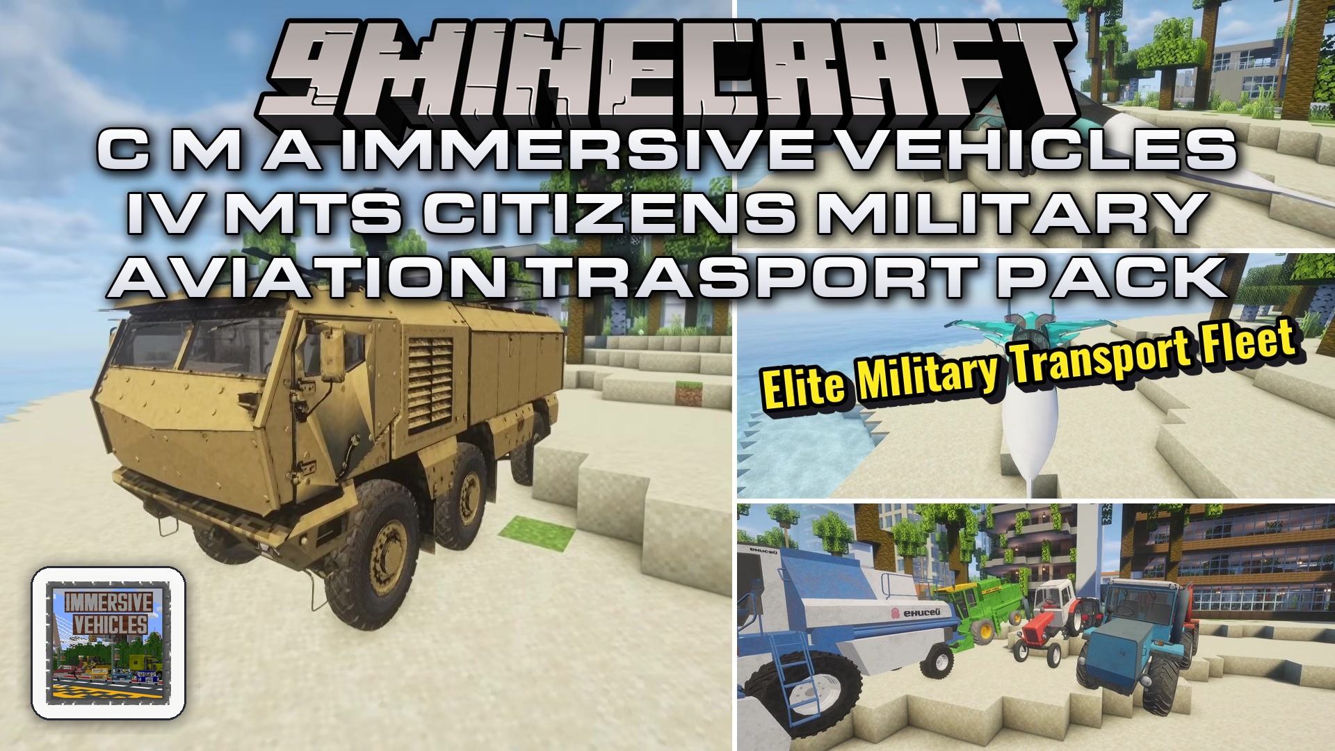 C.M.A Immersive Vehicles IV MTS Citizens Military Aviation Trasport Pack Mod