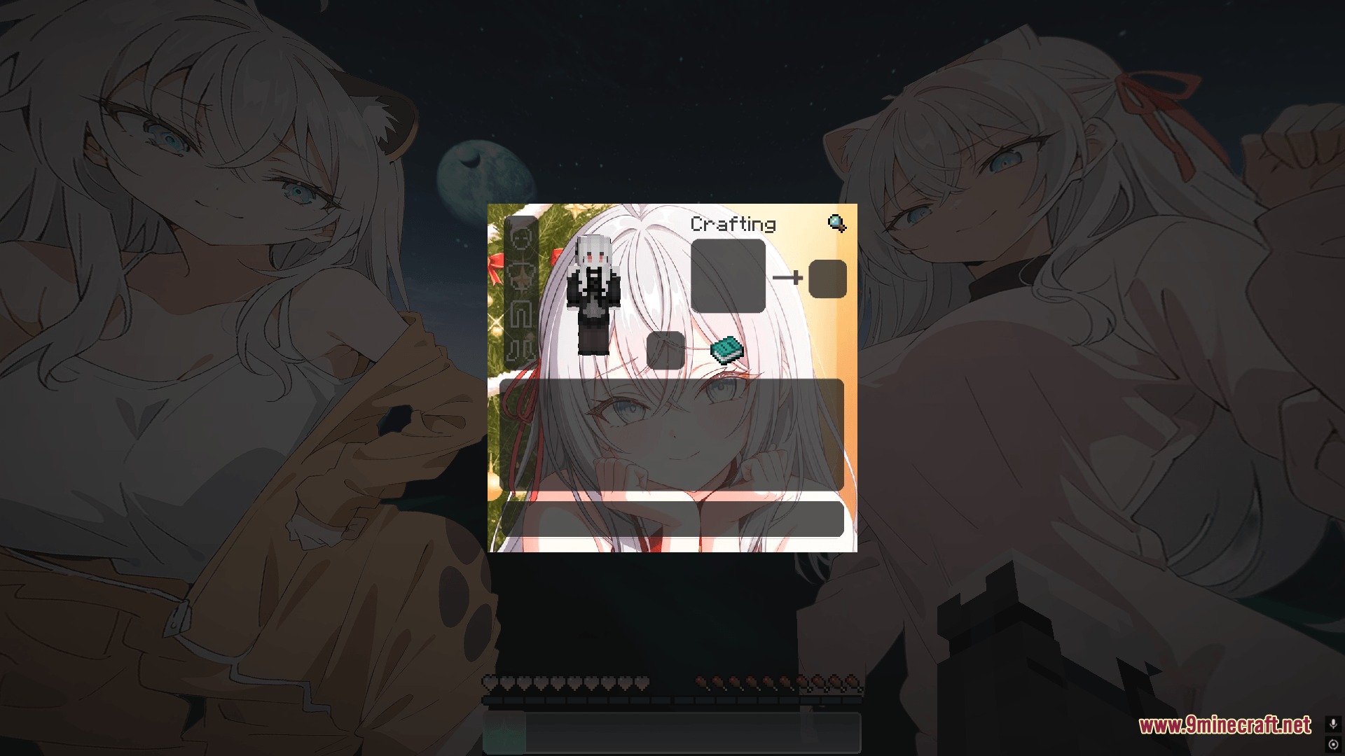 CPvP Alya Kujo Anime Sky Resource Pack Screenshot 3 Custom inventory UI from the Alya Kujo Anime Sky Resource Pack