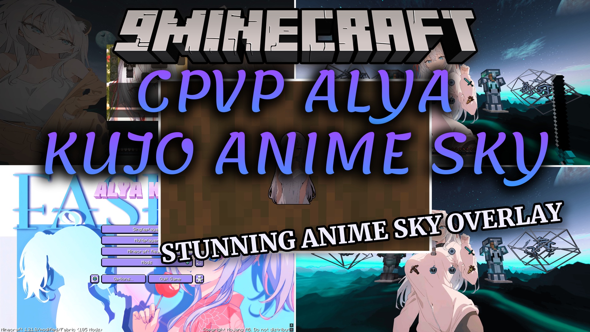 CPvP Alya Kujo Anime Sky Resource Pack