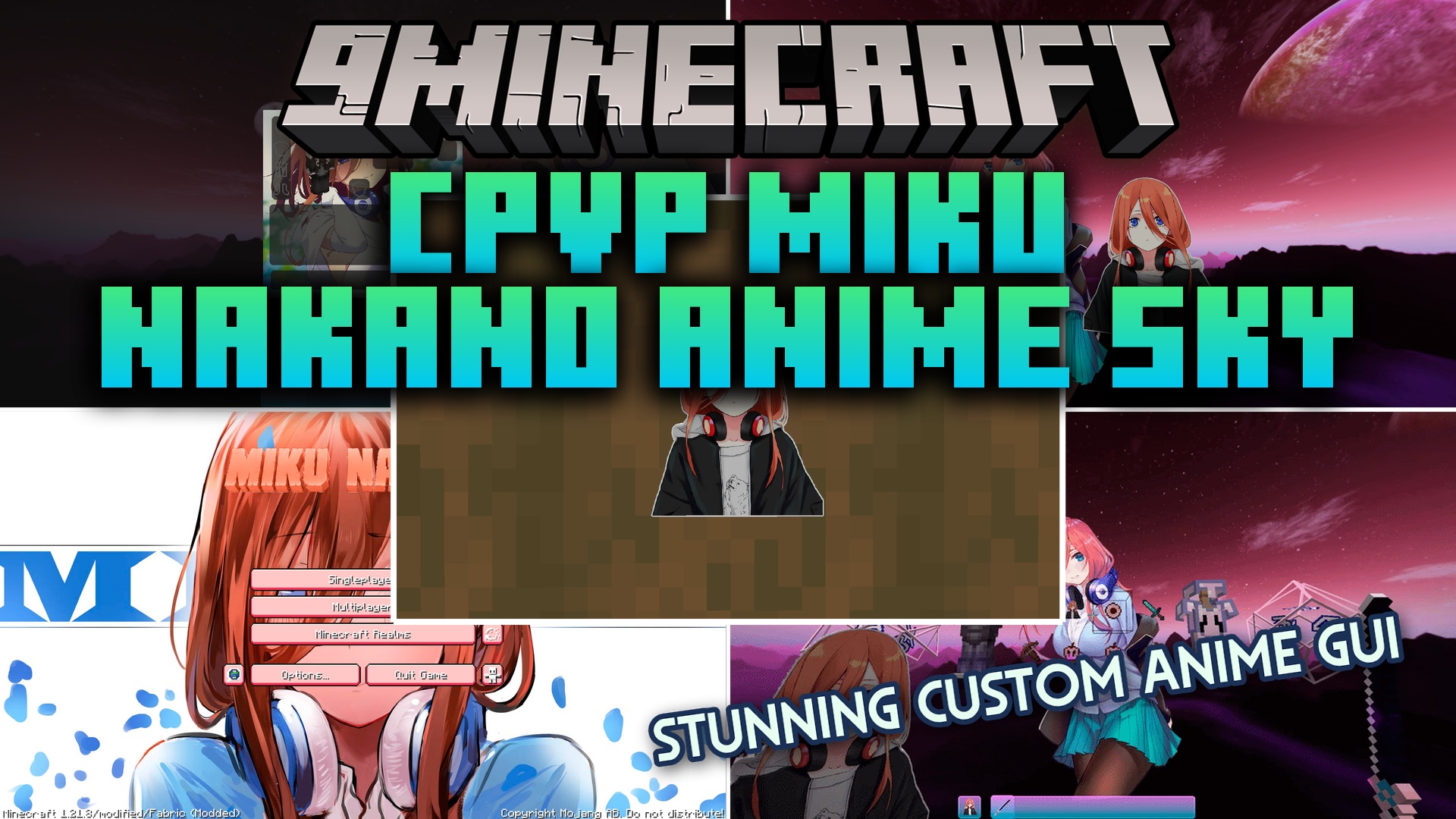 CPvP Miku Nakano Anime Sky Resource Pack