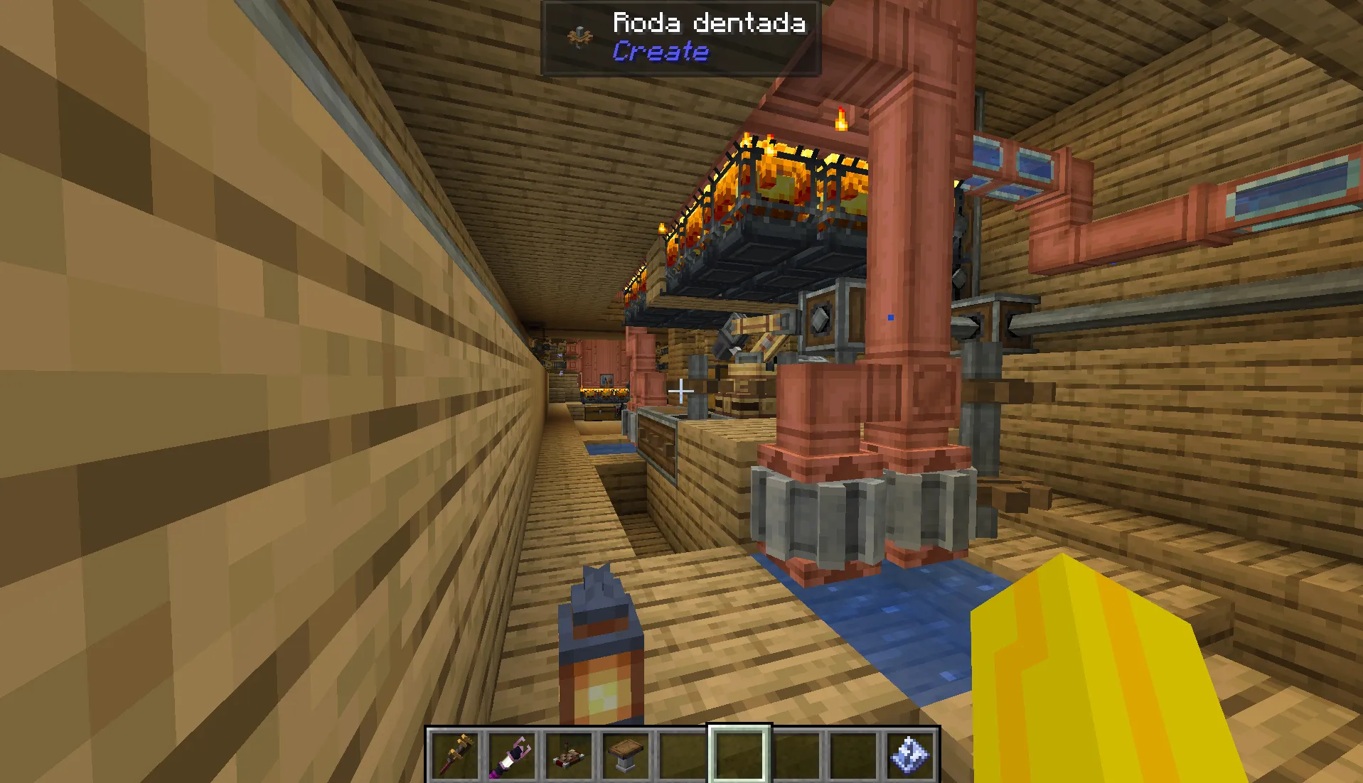 Cargo Air Ship Epic Schematic Screenshots 2 Mechanical pumps and blaze burners heating the boilers of a cargo airship