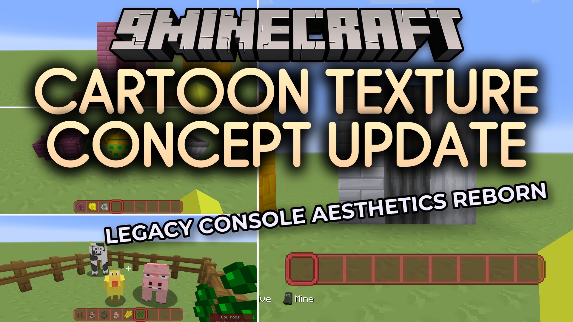 Cartoon Texture Concept Update 1.20 Resource Pack