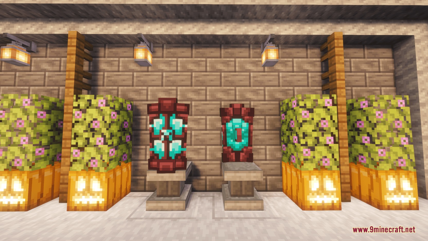 Cataclysm Ignis Soulfires Mod Screenshot 8 Two ornate soul infused items from Cataclysm Ignis Soulfires Mod on pedestals