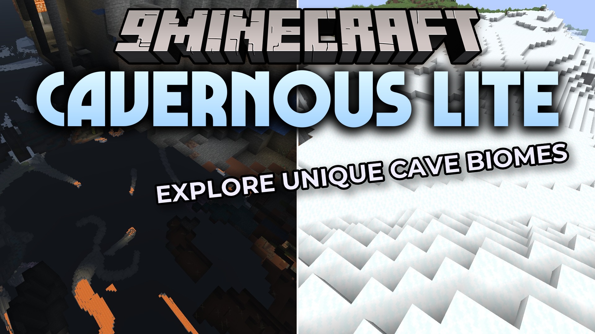 Cavernous Lite Data Pack (26.1.2, 1.21.1) – Mine Ores Hidden Deep Inside Brand