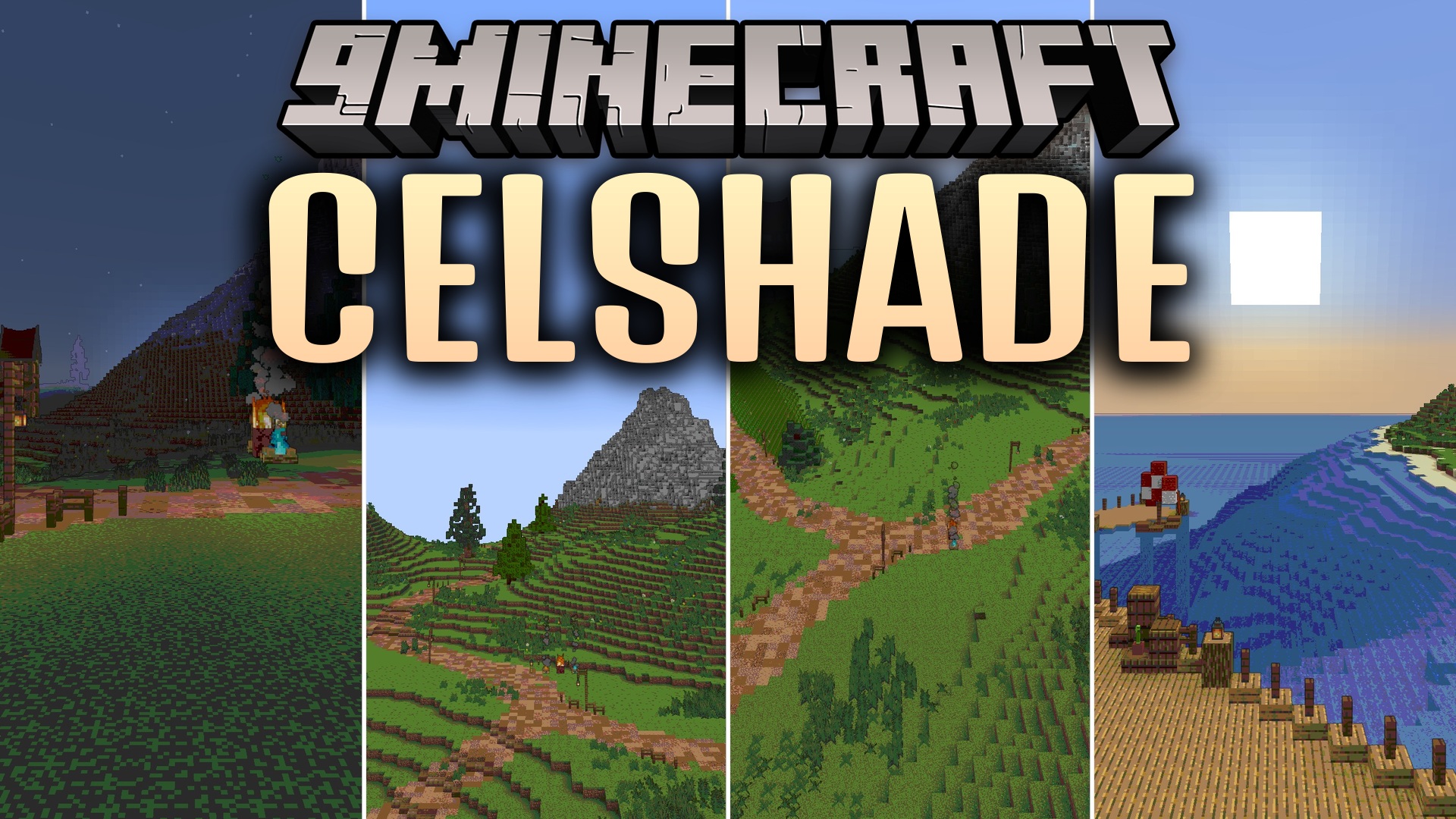 CelShade Shaders (26.2, 1.20.1) – Comic Book Outlines and Posterization