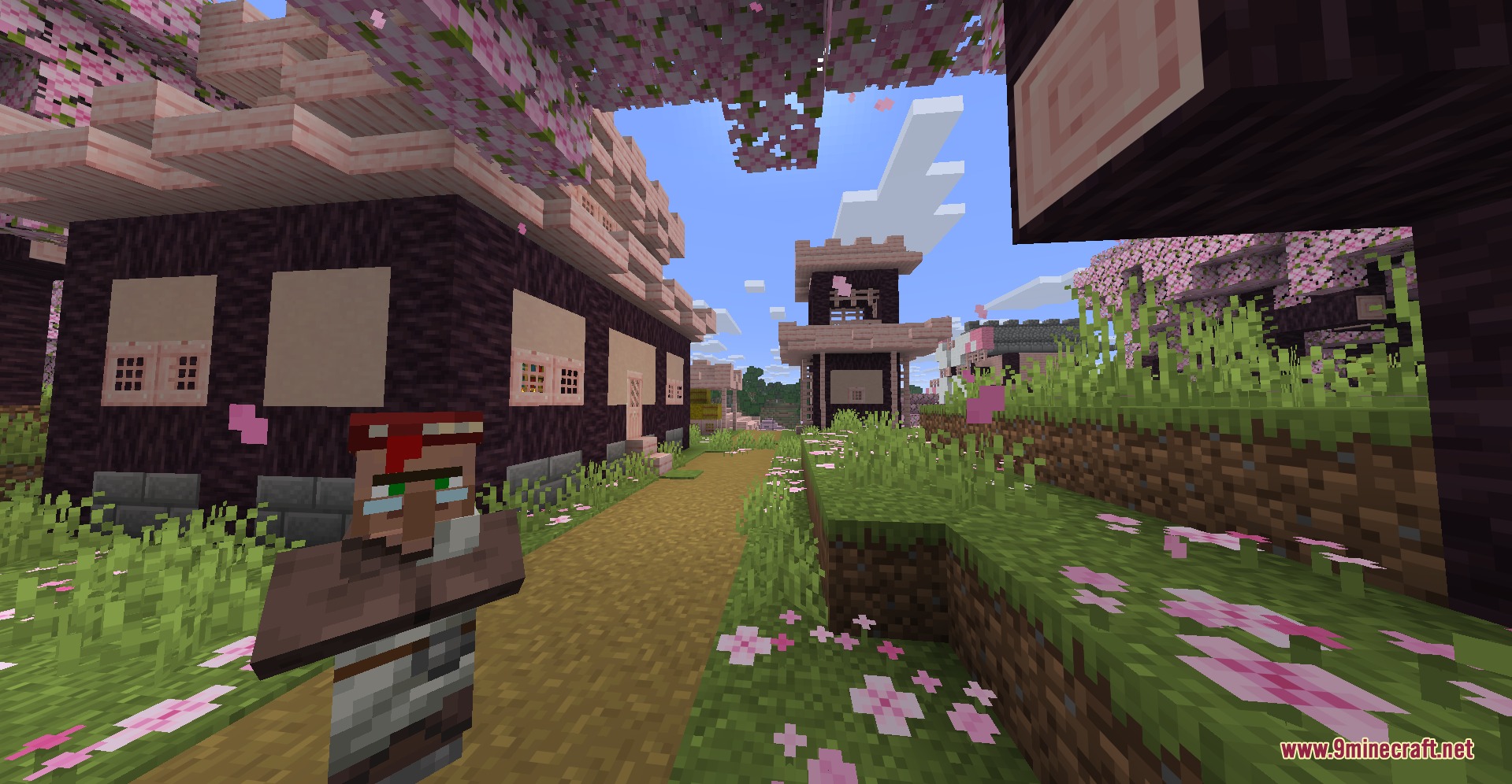Cherry Villages Mot's Structures Mod (26.2, 1.21.11) – Find Fresh Settlements — screenshot 3