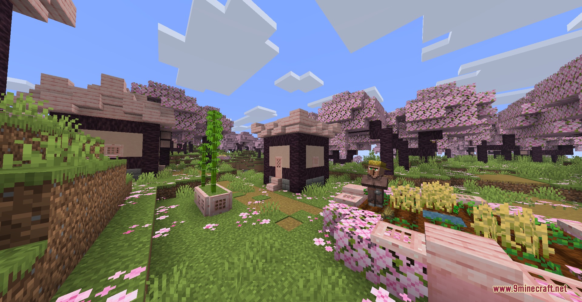 Cherry Villages Mot's Structures Mod (26.2, 1.21.11) – Find Fresh Settlements — screenshot 6