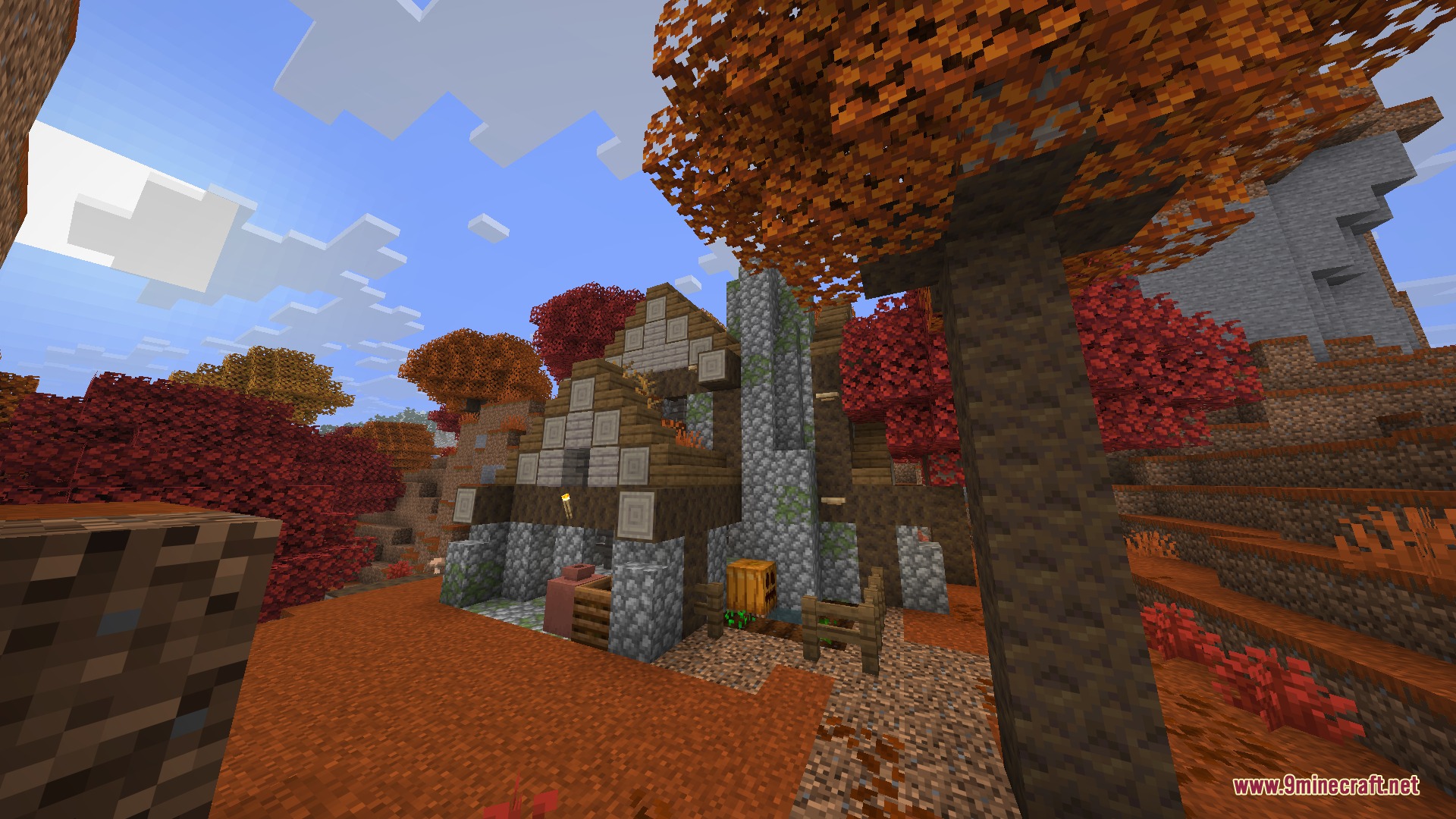 Cherry Villages Mot's Structures Mod (26.2, 1.21.11) – Find Fresh Settlements — screenshot 8