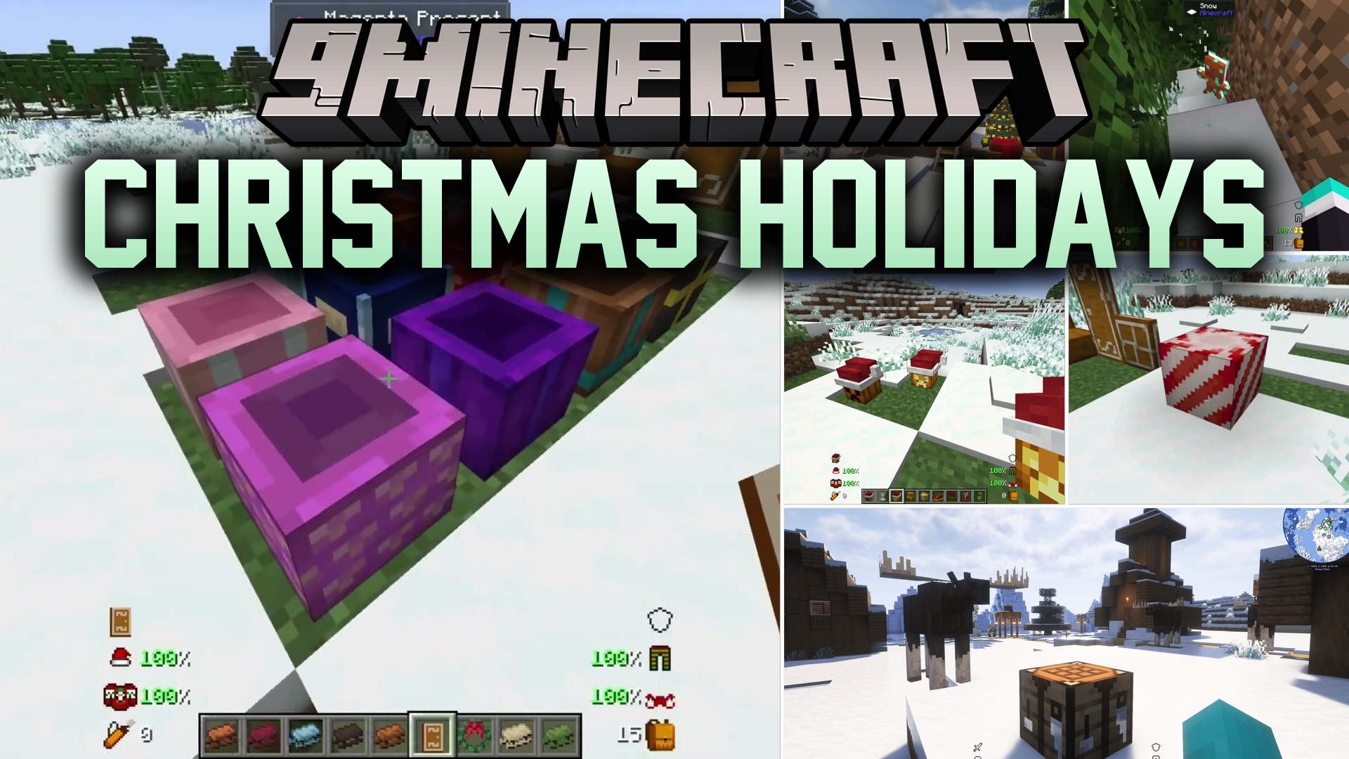 Christmas Holidays Modpack (1.20.1) – Survive A Cozy Winter Wonderland