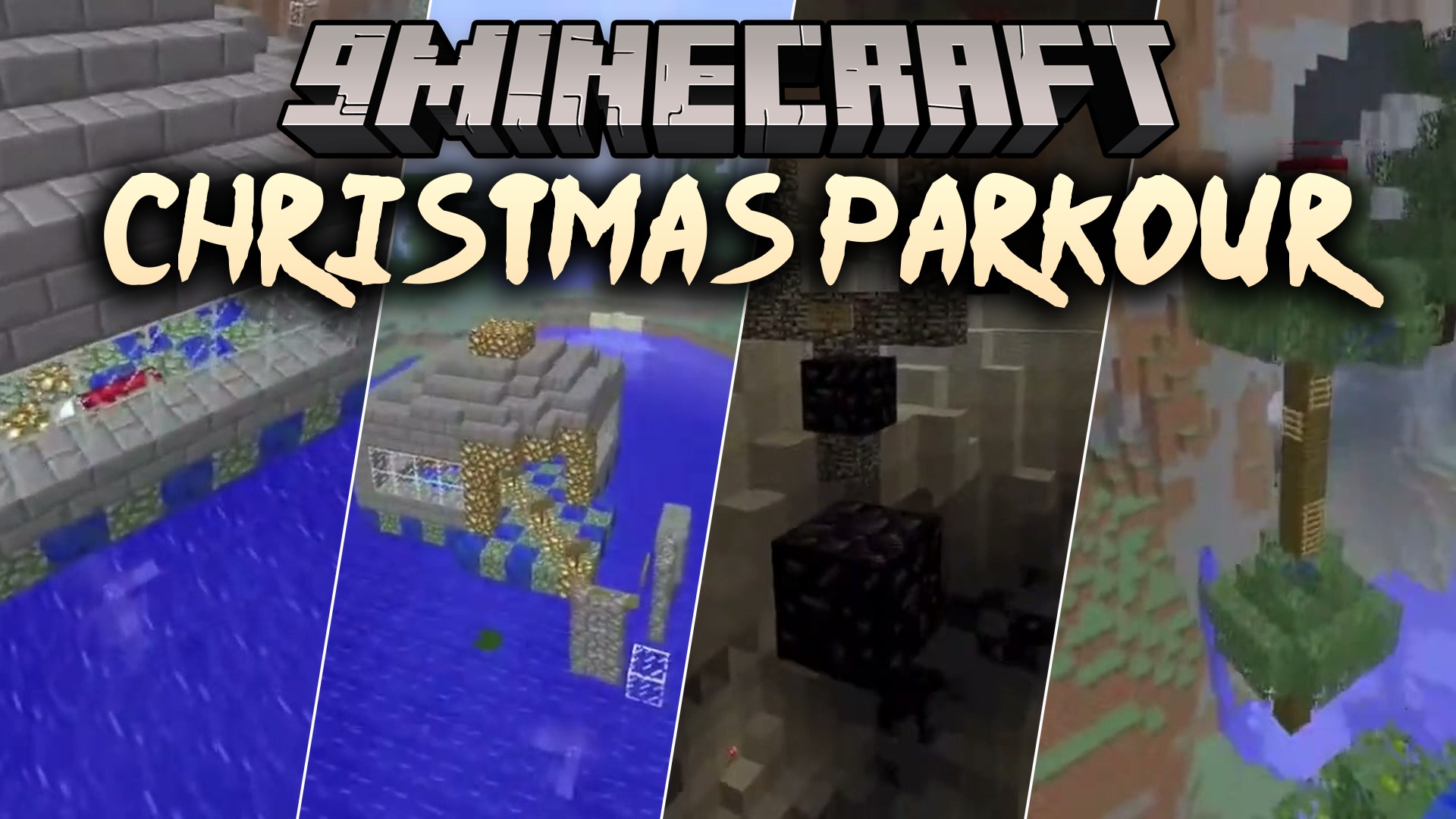 Christmas Parkour Map (26.2, 1.20.1) – Leap Across Festive Winter Stages