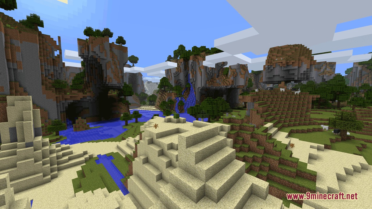 Chrono Landscape Origins Mod (1.12.2) – Explore Nostalgic Beta and Alpha — screenshot 1