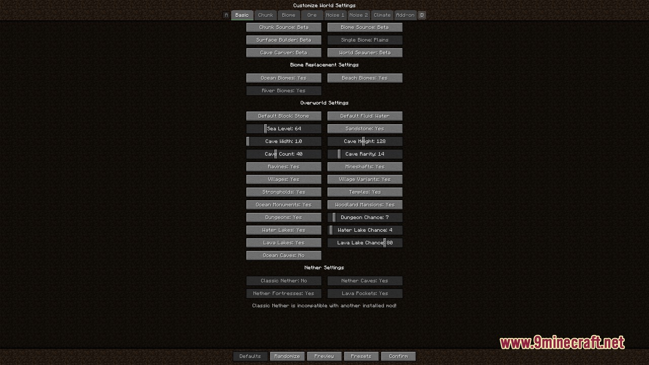 Chrono Landscape Origins Mod (1.12.2) – Explore Nostalgic Beta and Alpha — screenshot 7