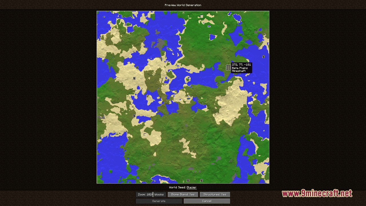 Chrono Landscape Origins Mod (1.12.2) – Explore Nostalgic Beta and Alpha — screenshot 8
