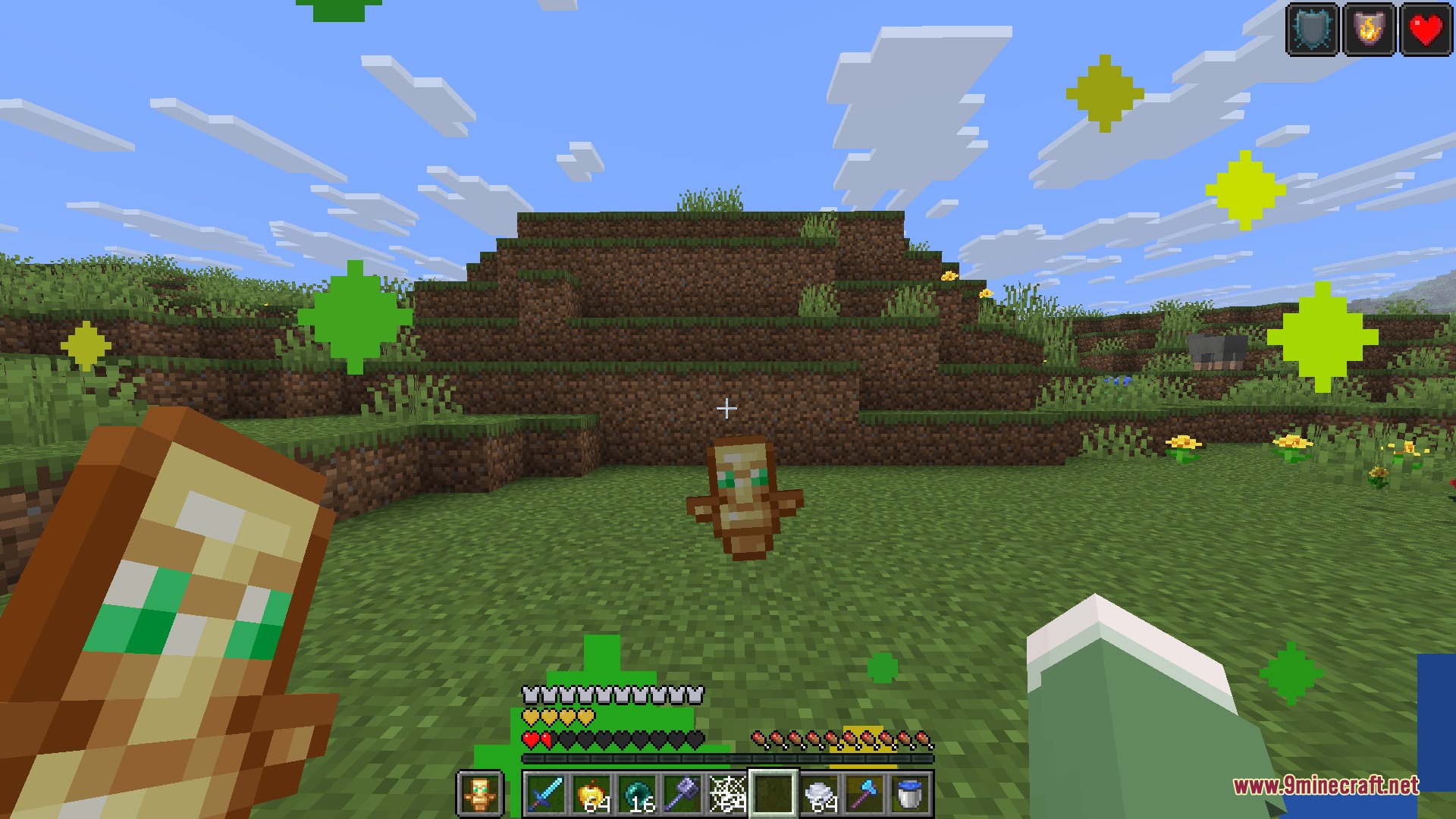 Clover's Pack Resource Pack (1.21.11) – Minimal Screen Clutter for Clean PvP — screenshot 2