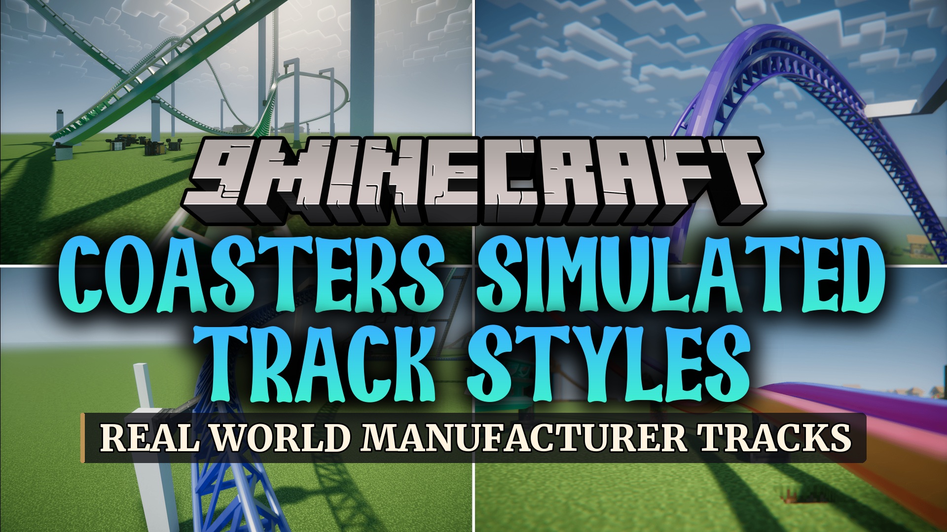 Coasters Simulated Track Styles Mod