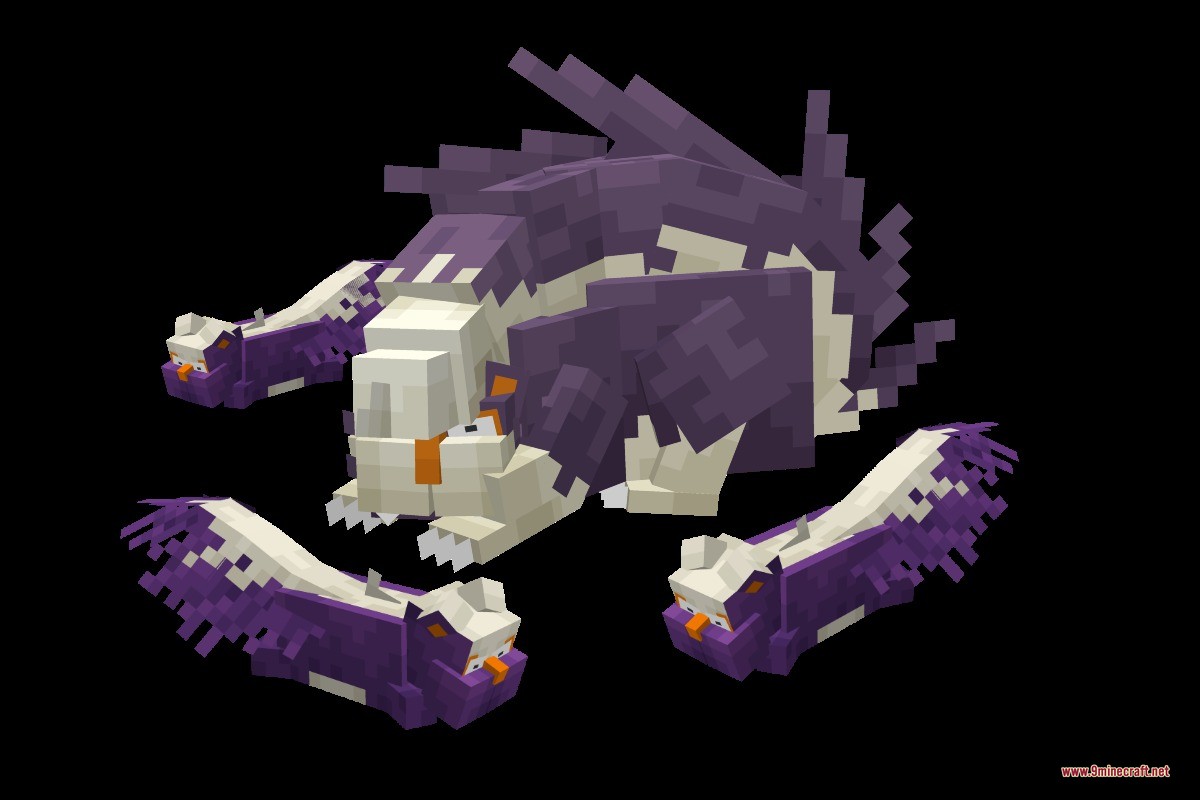 Cobble Cats Data Pack Screenshot 4 Skuntank and Stunky models from the Cobble Cats data pack