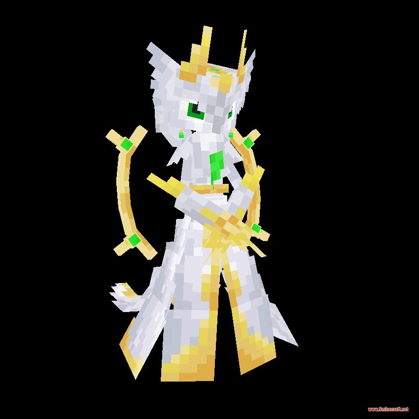 Cobblemon Infinite Fusion Data Pack features a white and gold fusion monster