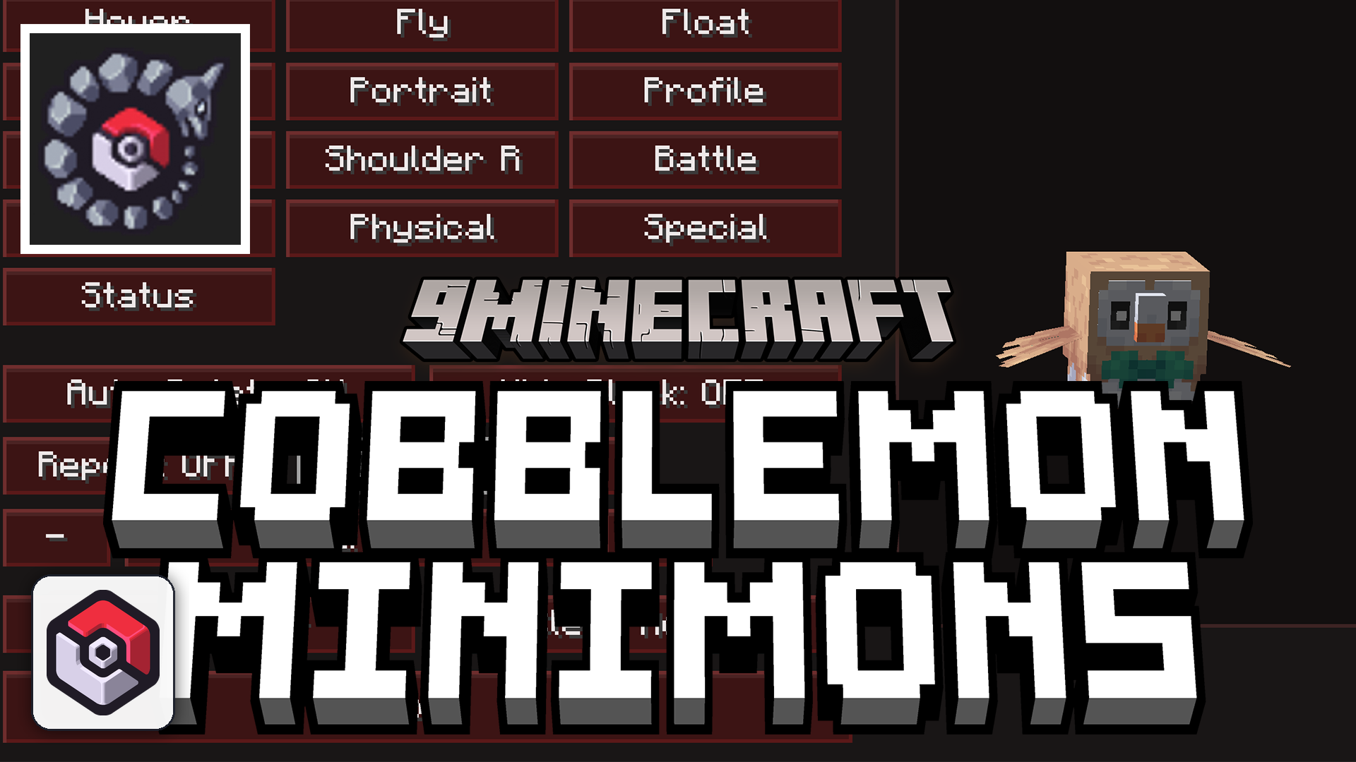 Cobblemon Minimons Mod (1.21.11, 1.21.1) – Display Your Collection