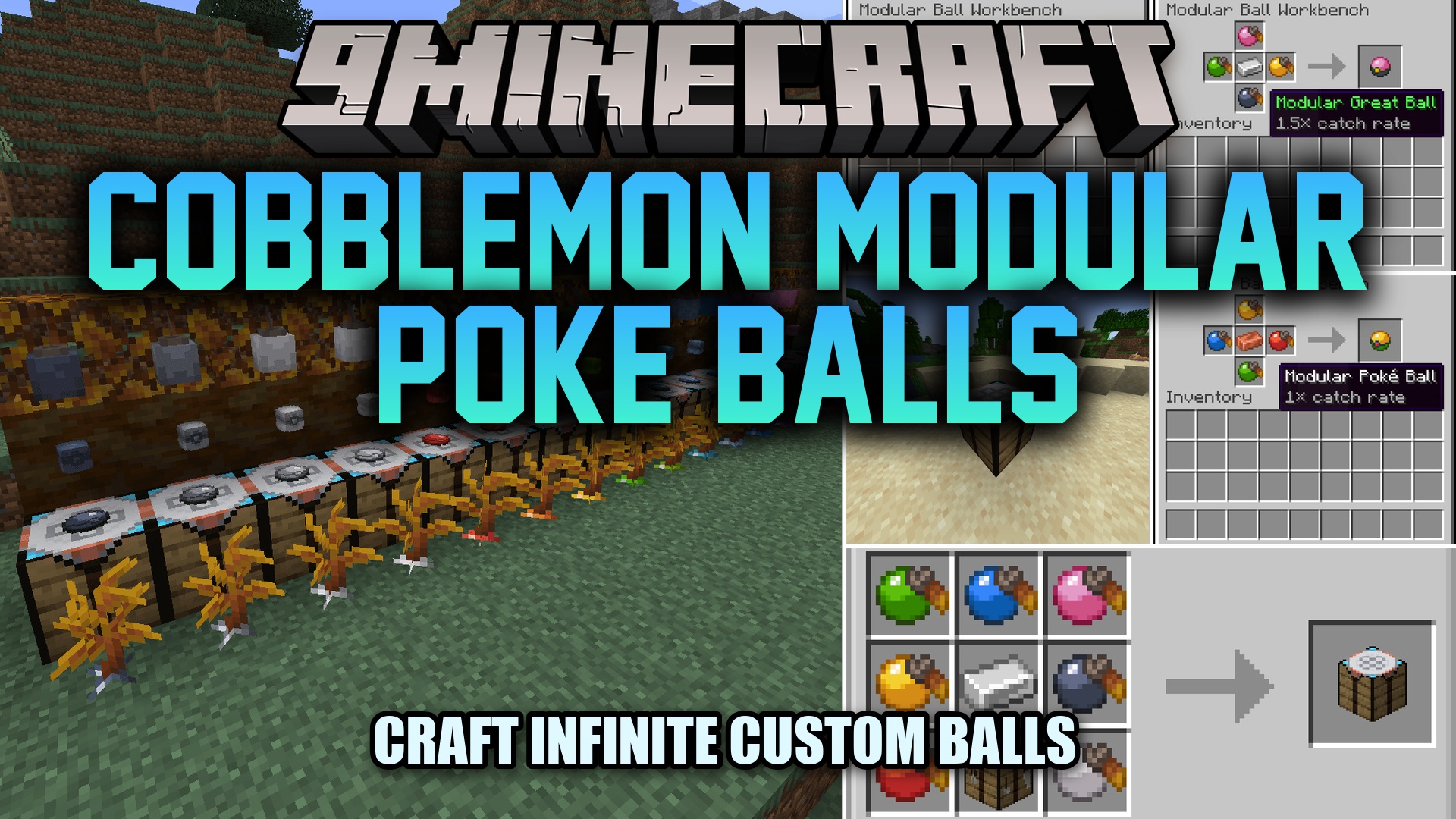 Cobblemon Modular Poke Balls Mod