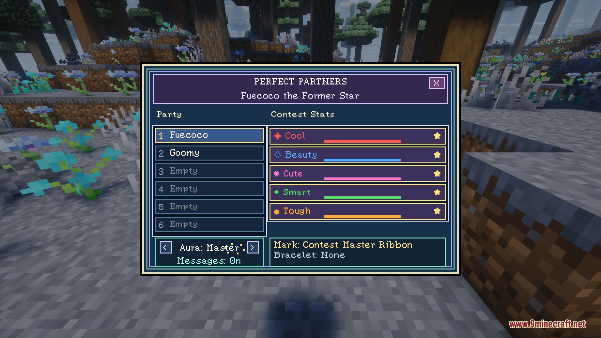 Cobblemon Perfect Partners Mod (1.21.1) – Pet, Travel, and Bond — screenshot 1
