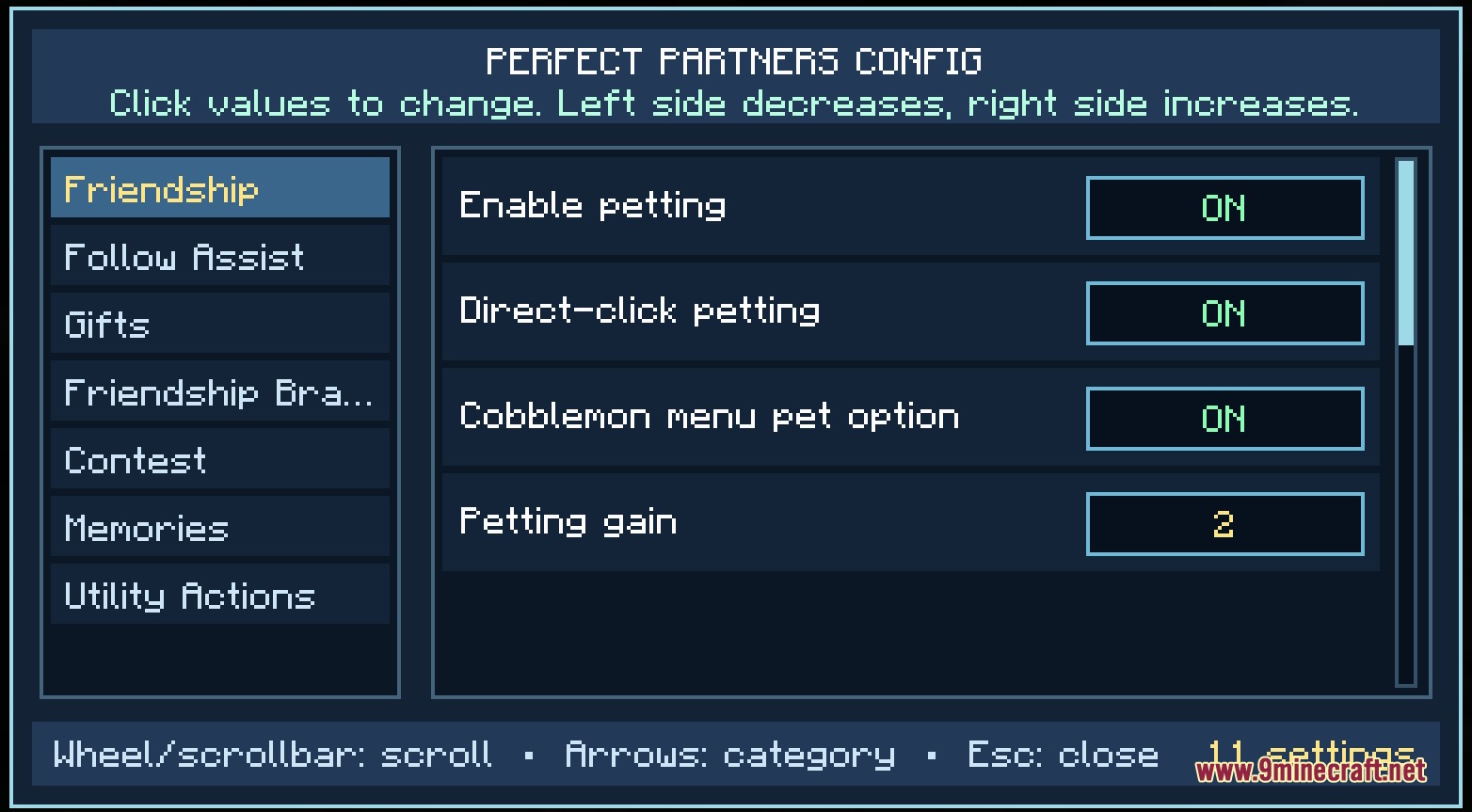Cobblemon Perfect Partners Mod (1.21.1) – Pet, Travel, and Bond — screenshot 2