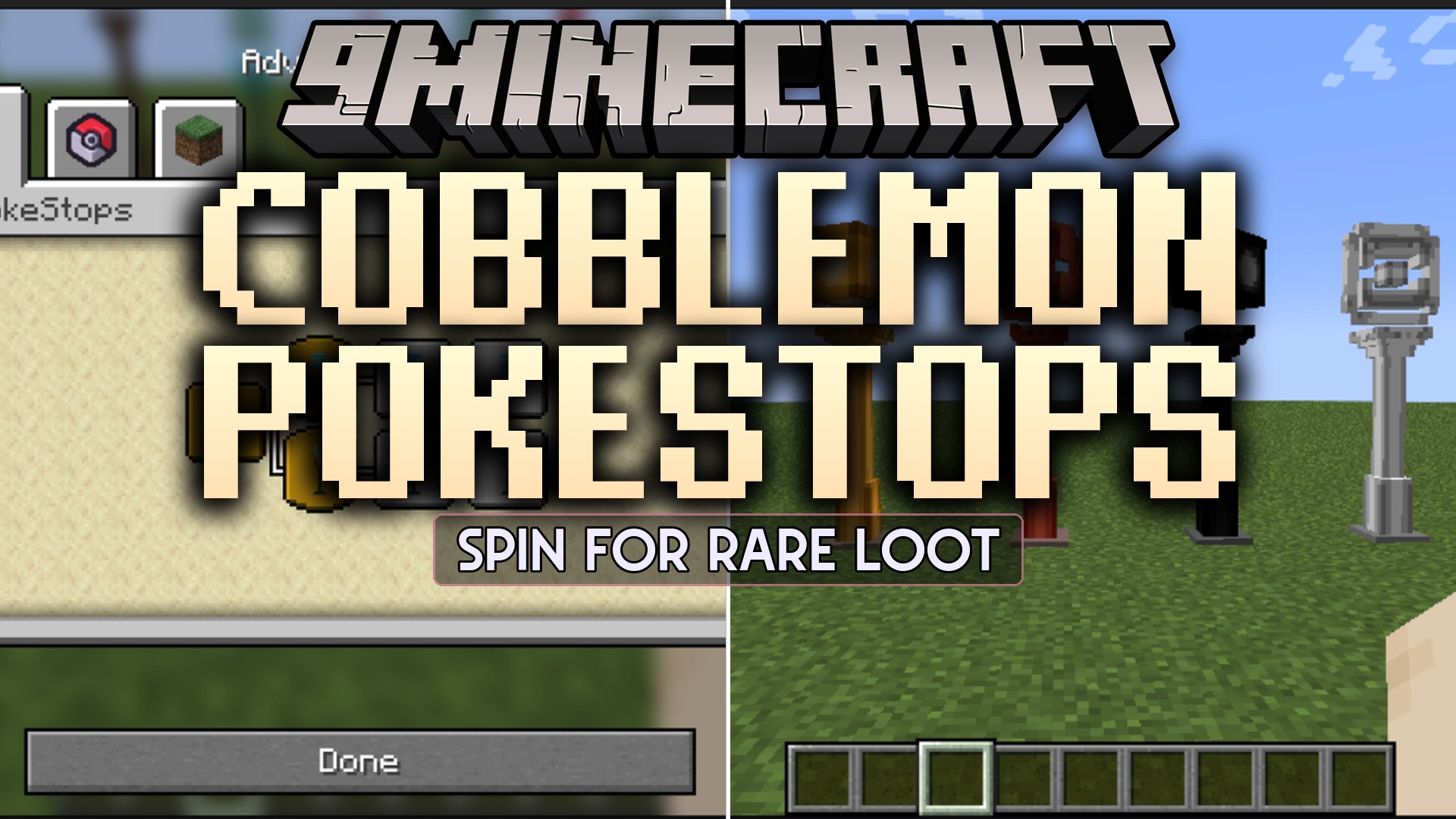 Cobblemon Pokestops Mod