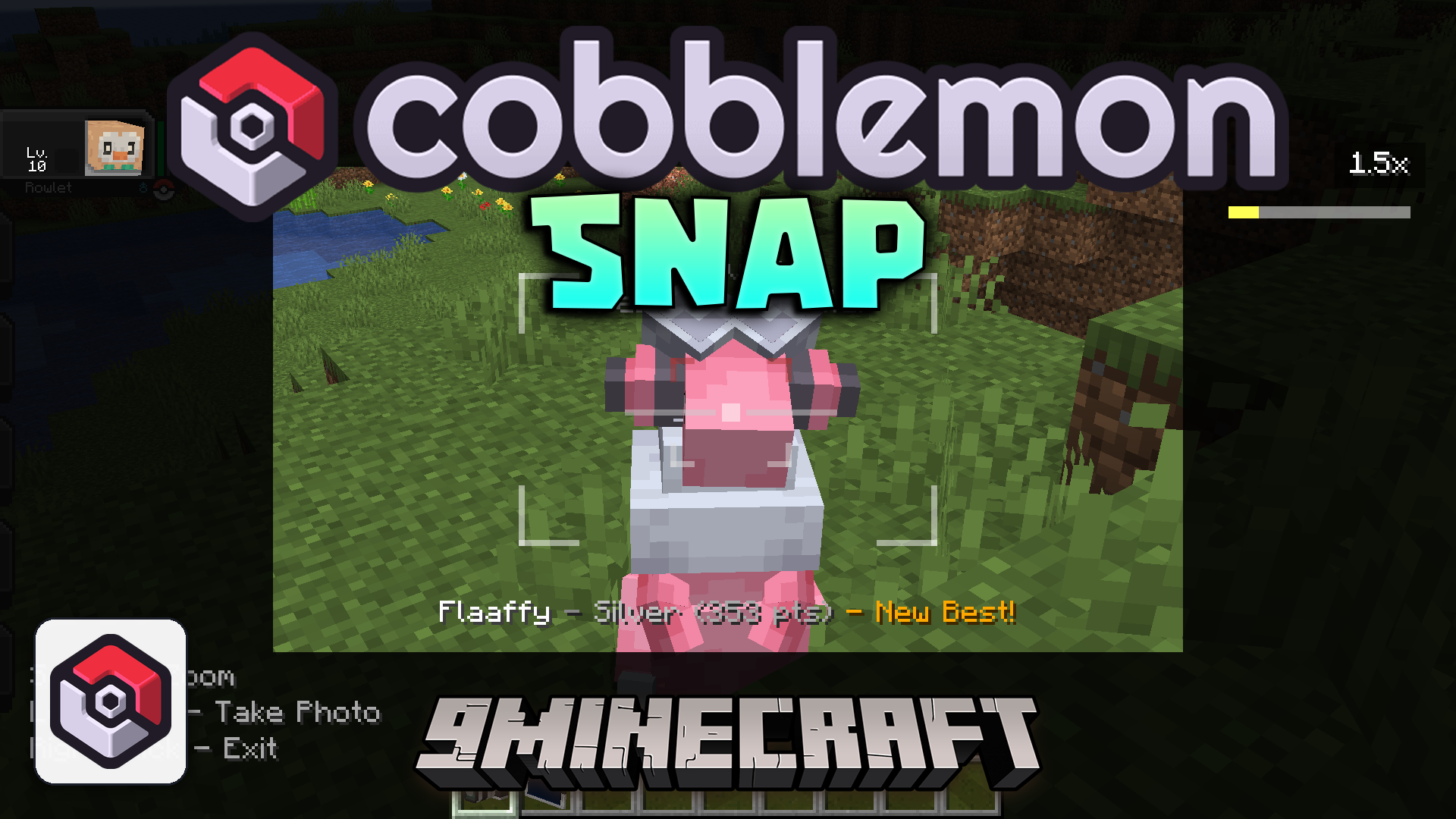 Cobblemon Snap Mod (1.21.1) – Build a Photo Album of Every Wild Monster